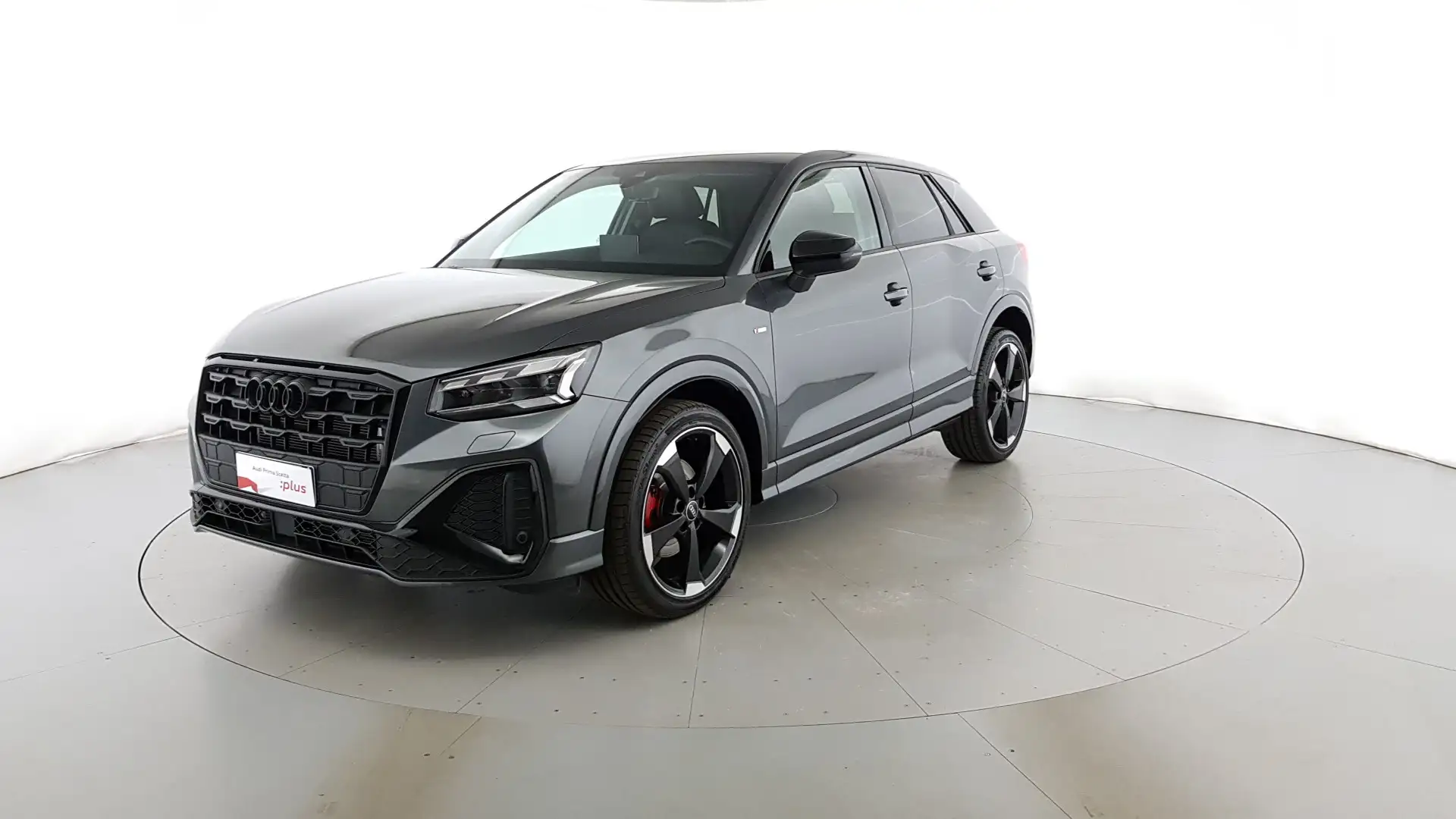 Audi Q2 35 1.5 tfsi Identity Black s-tronic Gris - 1