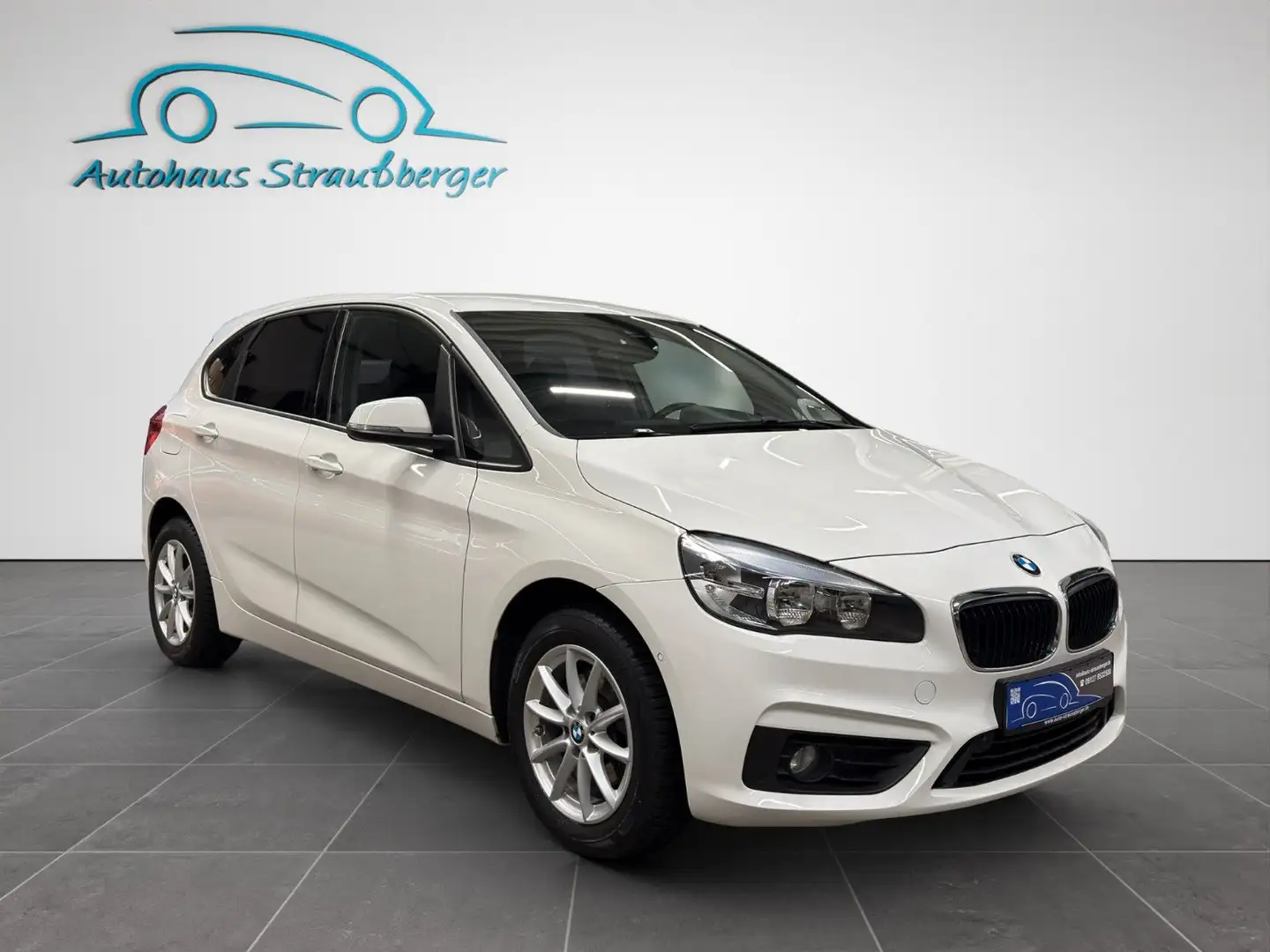 BMW 218 d Active Tourer PDC Navi Klima NP ca. 40.000€ Weiß - 2