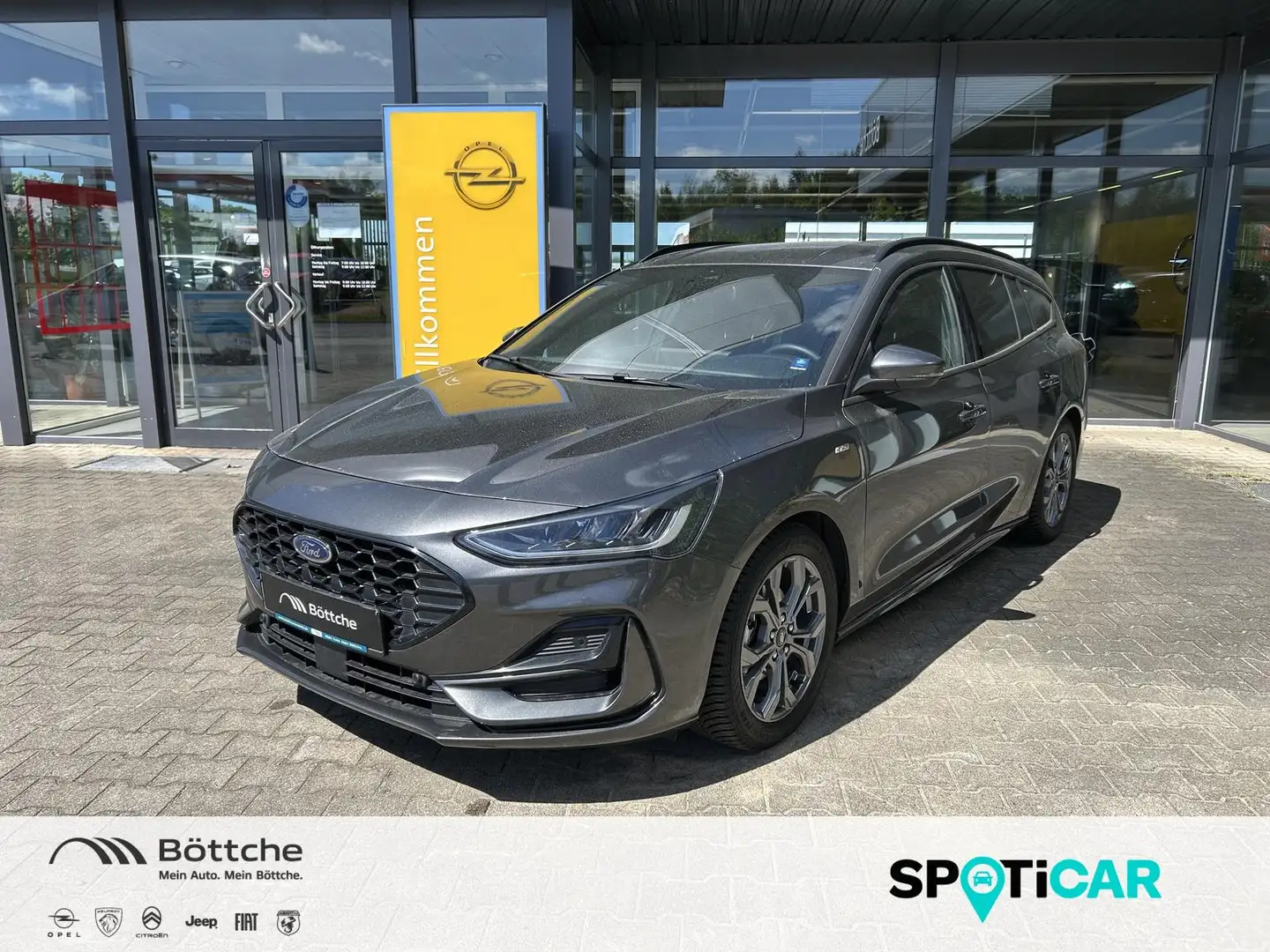 Ford Focus ST-Line 1.0/125/LED/NAVI/KAMERA/SHZ/ALLWETTER/Assi Grau - 1