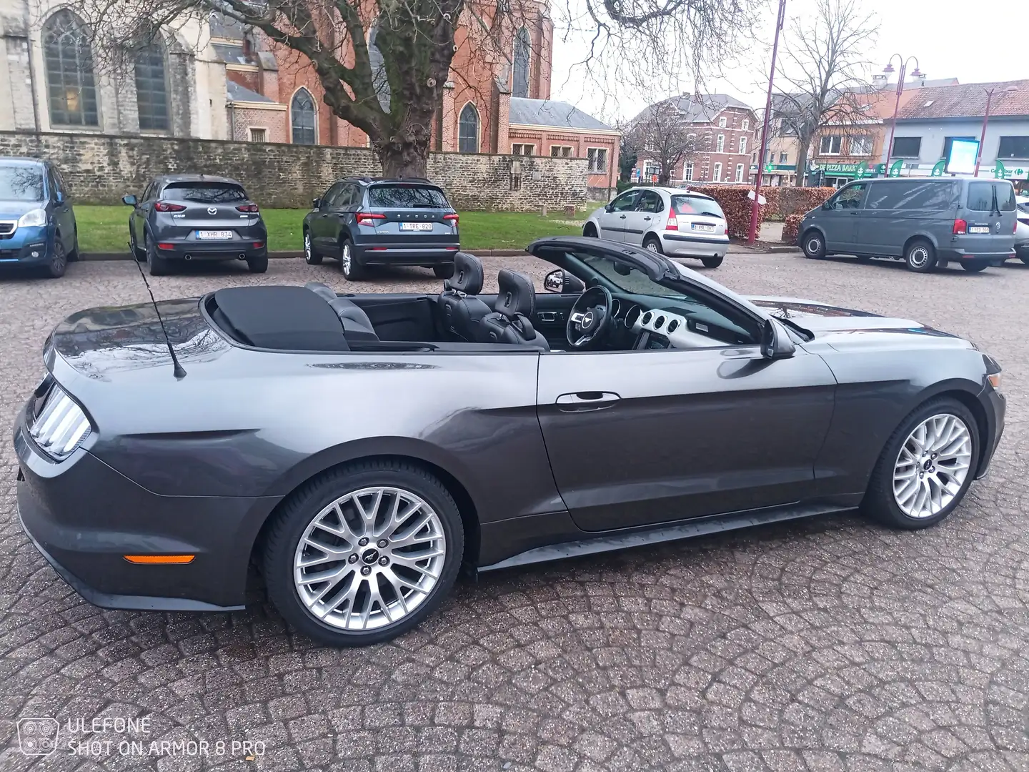 Ford Mustang Mustang Cabrio 2.3 Eco Boost Gris - 2