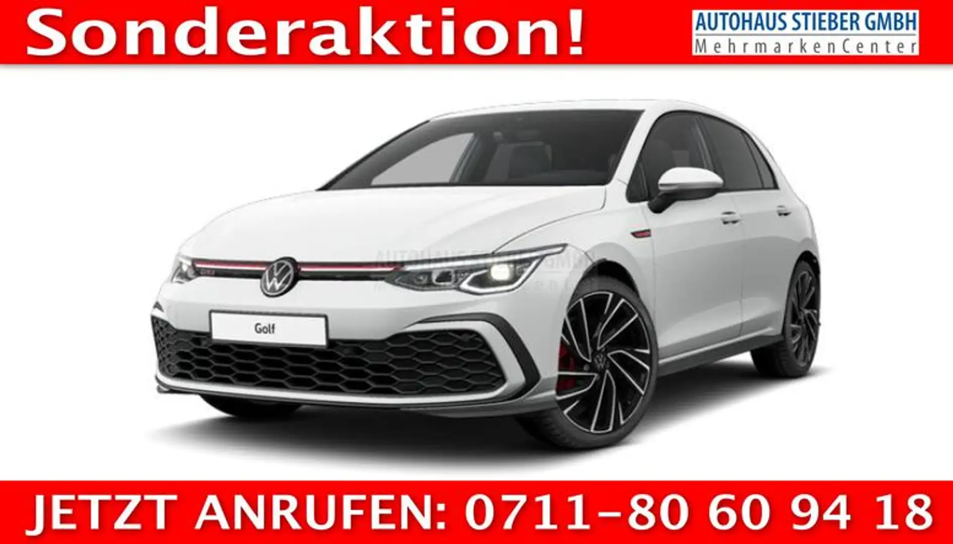 Volkswagen Golf GTI 2.0 TSI 7-Gang-DSG 180 kW (245 PS), Automatik Blanc - 1