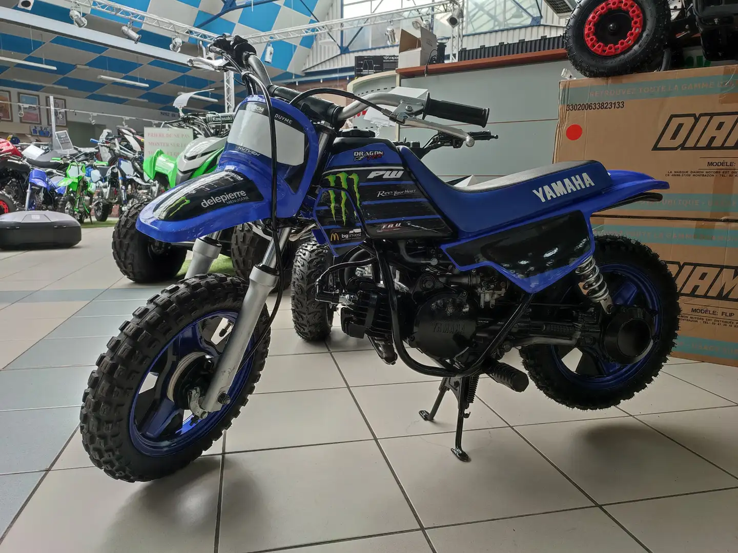 Yamaha PW 50 Blu/Azzurro - 1
