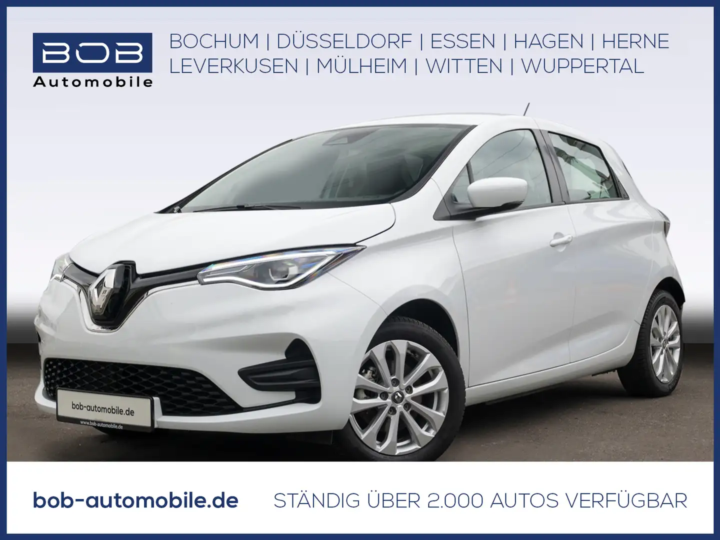 Renault ZOE EXPERIENCE R110 Z.E. 50 CARPLAY KLIMA GJR Bílá - 1