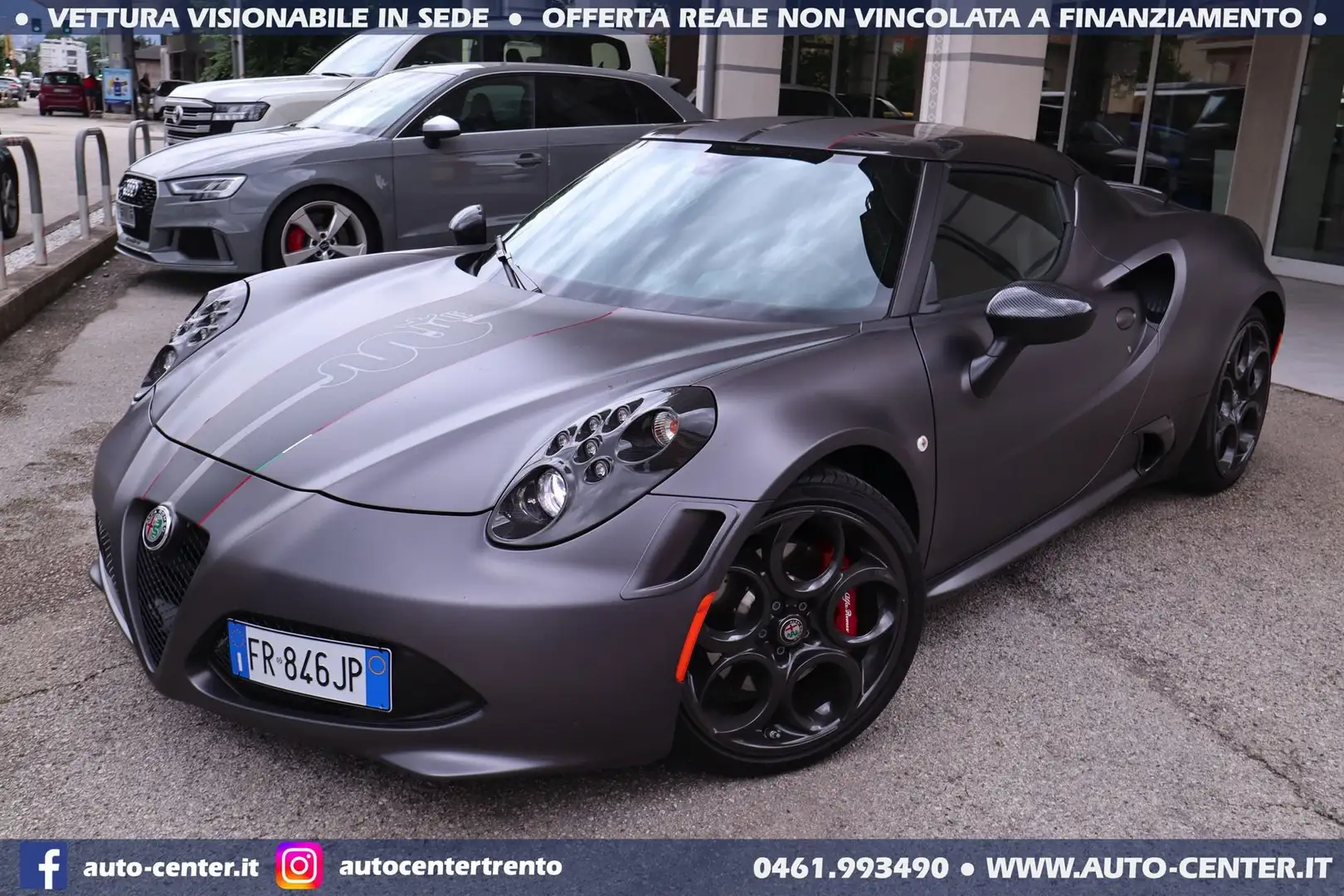 Alfa Romeo 4C 1750 TBi Competizione 42/108 Limited Edition Grigio - 2