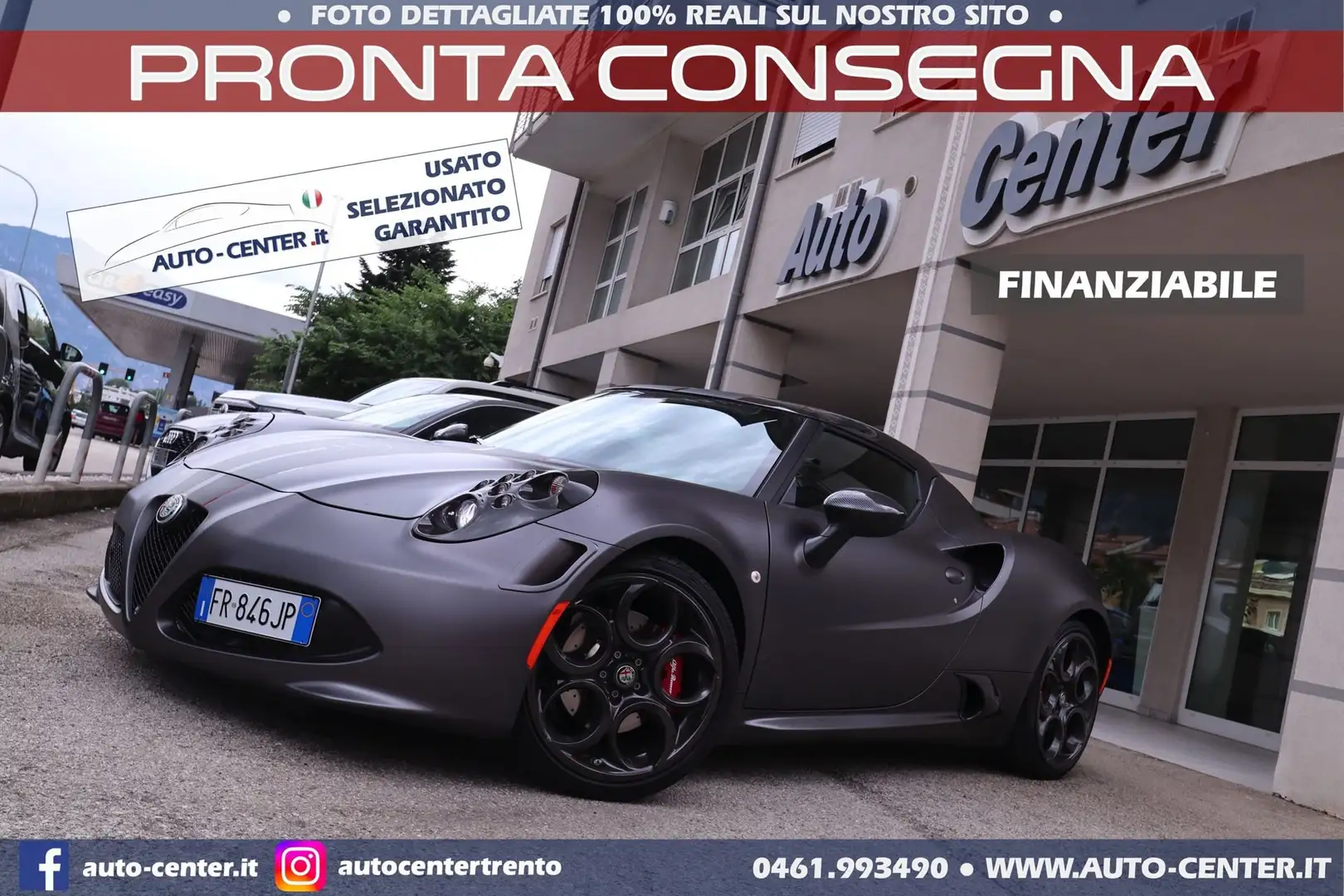 Alfa Romeo 4C 1750 TBi Competizione 42/108 Limited Edition Grigio - 1