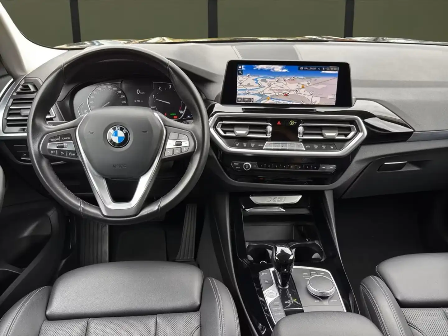 BMW X3 xdrive 20d Noir - 1