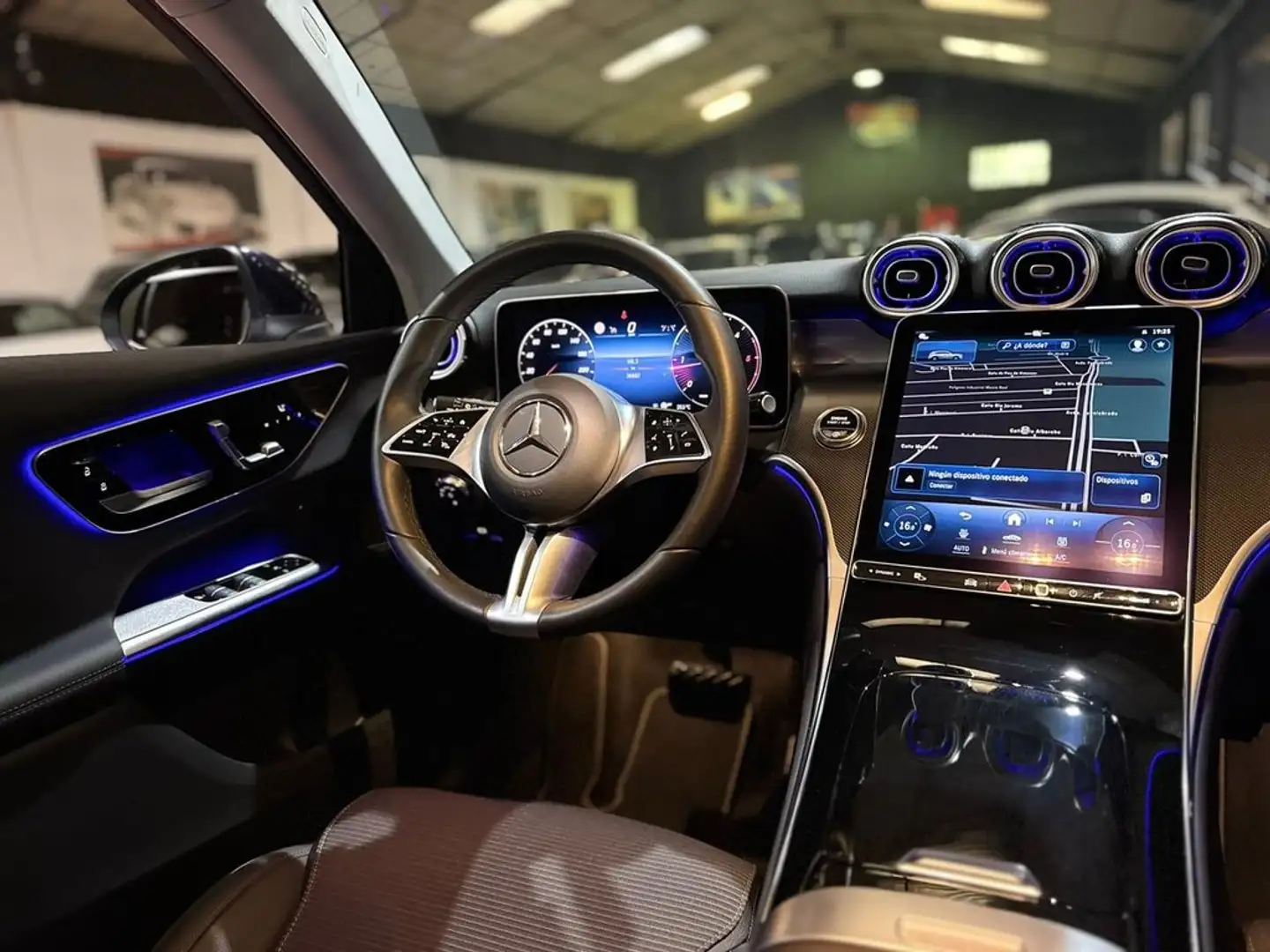 Mercedes-Benz GLC 220 220d 4Matic 9G-Tronic Azul - 2