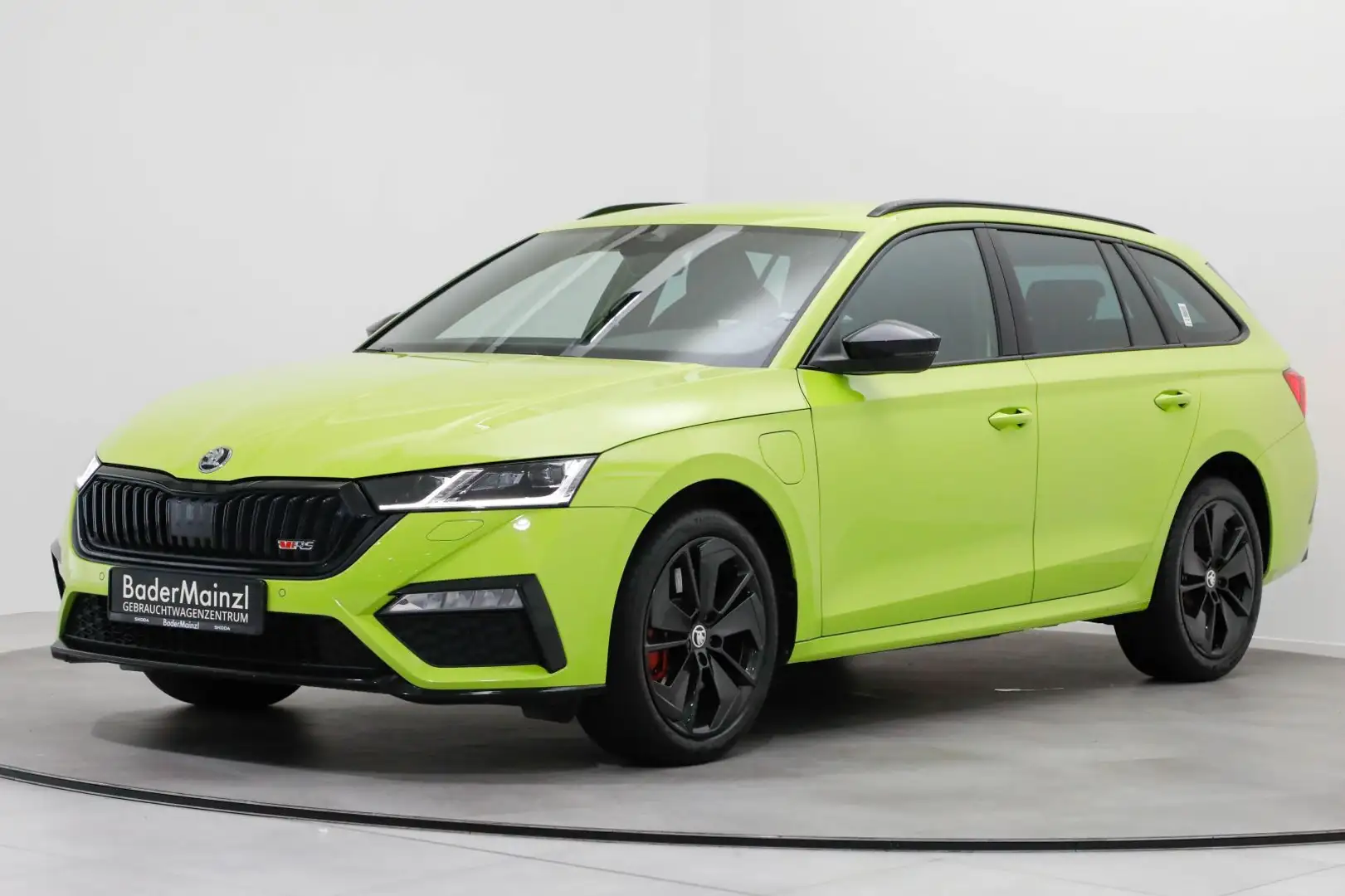 Skoda Octavia Combi RS 1.4 TSI iV DSG Matrix Carplay Grün - 2