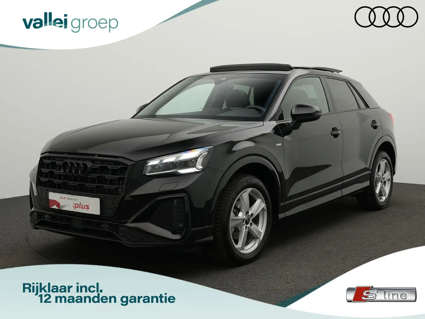 Audi Q2 35 TFSI 150 pk S Edition / S-Line | Panoramadak | Zwart - 1