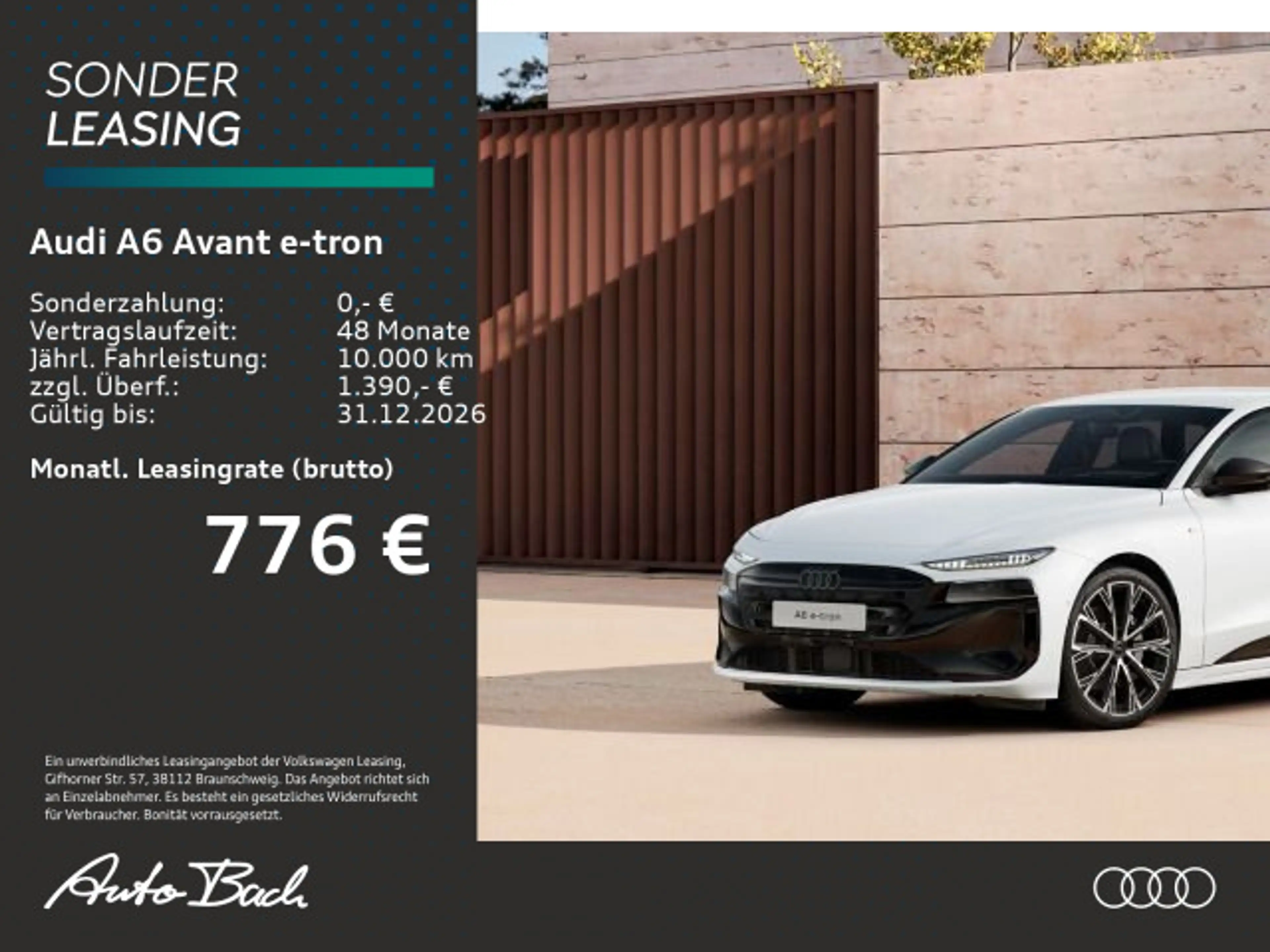 Audi A6 e-tron 2xS line qu. 315 kW  Luftfwk. Hu — photo 2