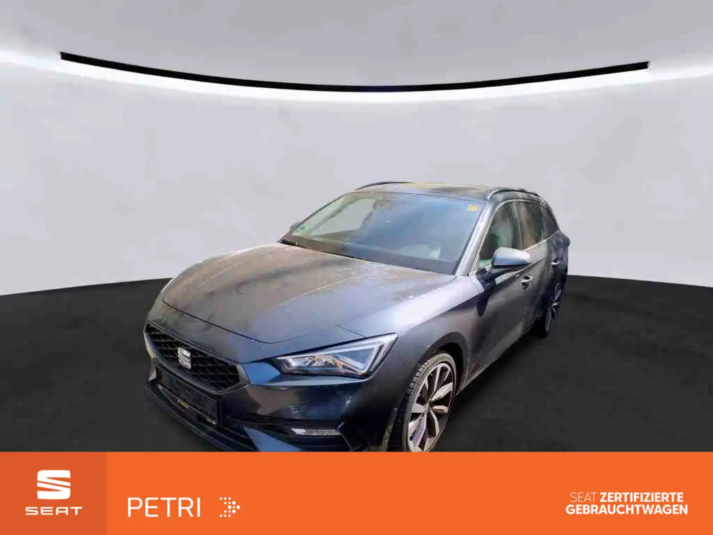 SEAT Leon Sportstourer FR 2.0 TDI FR*LED*Navi*Pano*PD Gris - 1