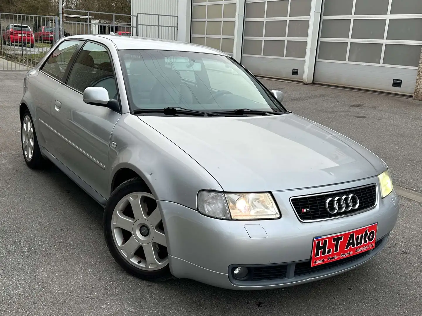 Audi S3 1.8 Turbo/Tres bon etat/Xenon/Cuir/Airco Zwart - 2