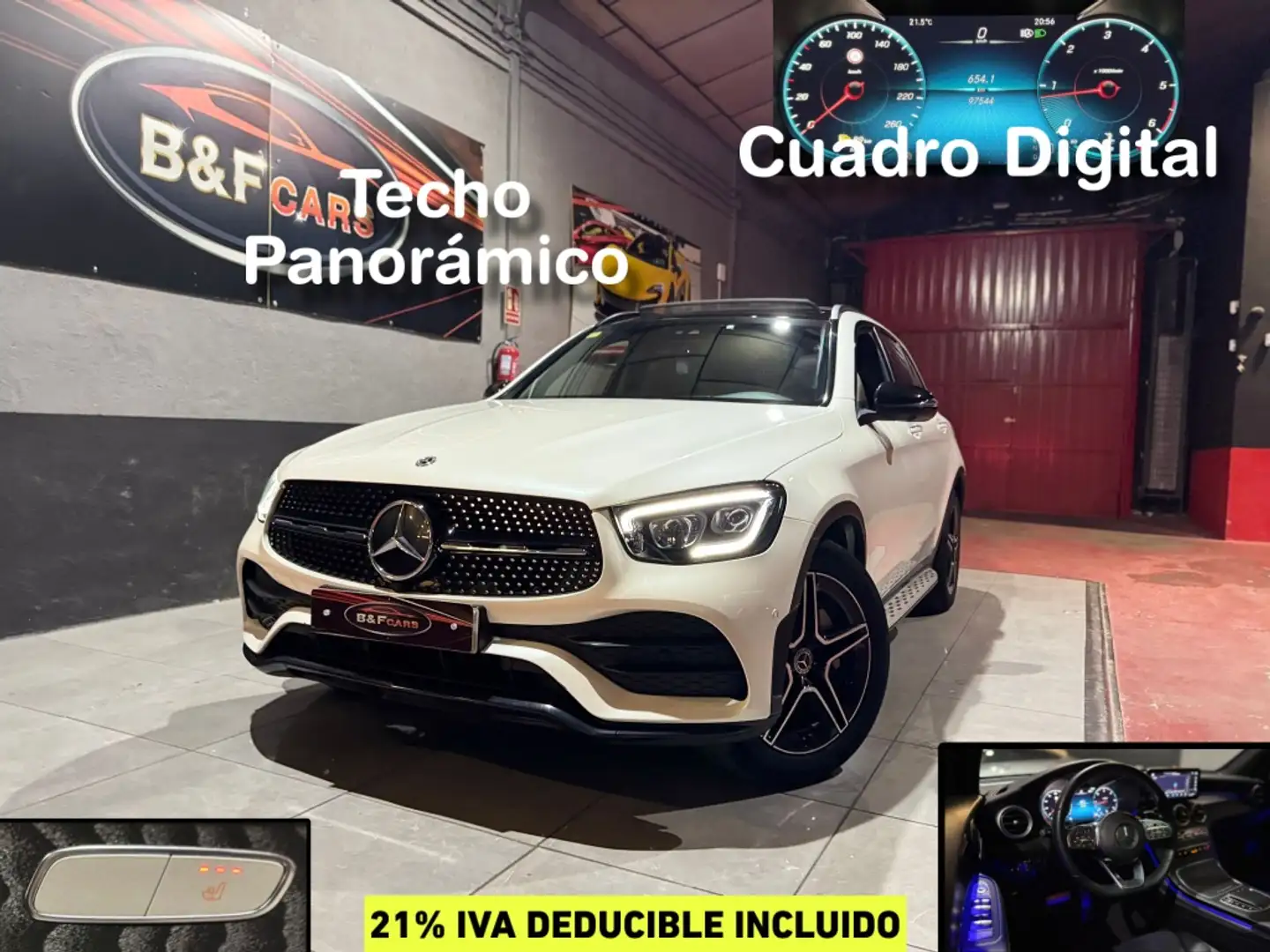 Mercedes-Benz GLC 220 220d 4Matic 9G-Tronic Blanco - 1