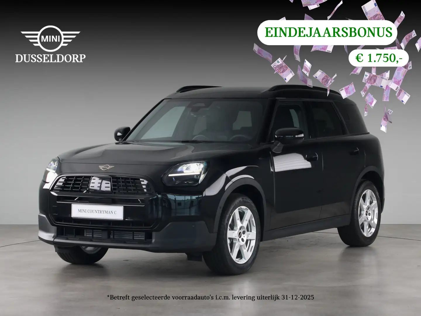 MINI Countryman C Blackyard Pakket XS PRIVATE LEASE EUR 724,- (48 mn Noir - 1