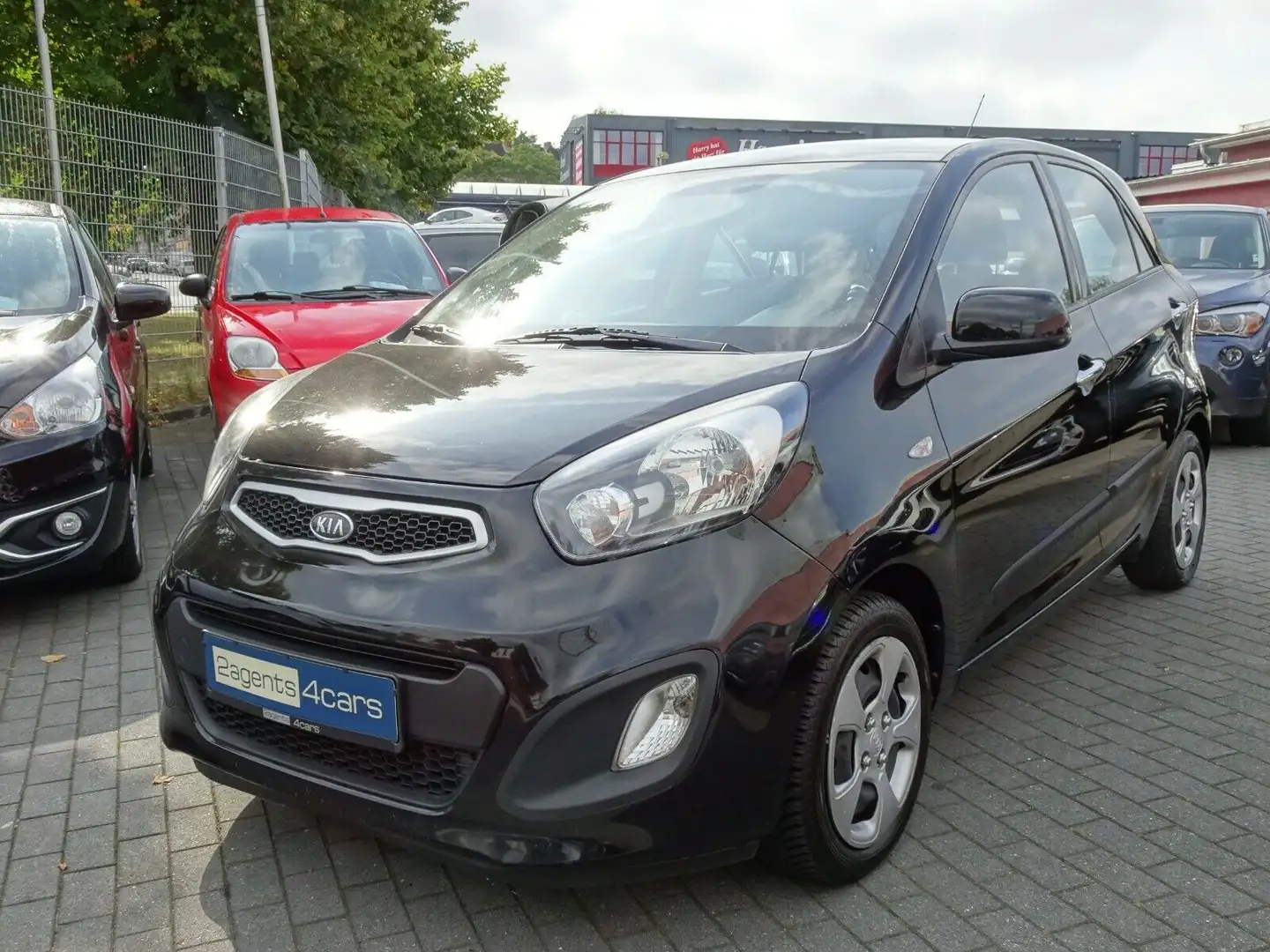 Kia Picanto Edition 7°Klima°Euro5°Garantie°Tüv neu° Schwarz - 1