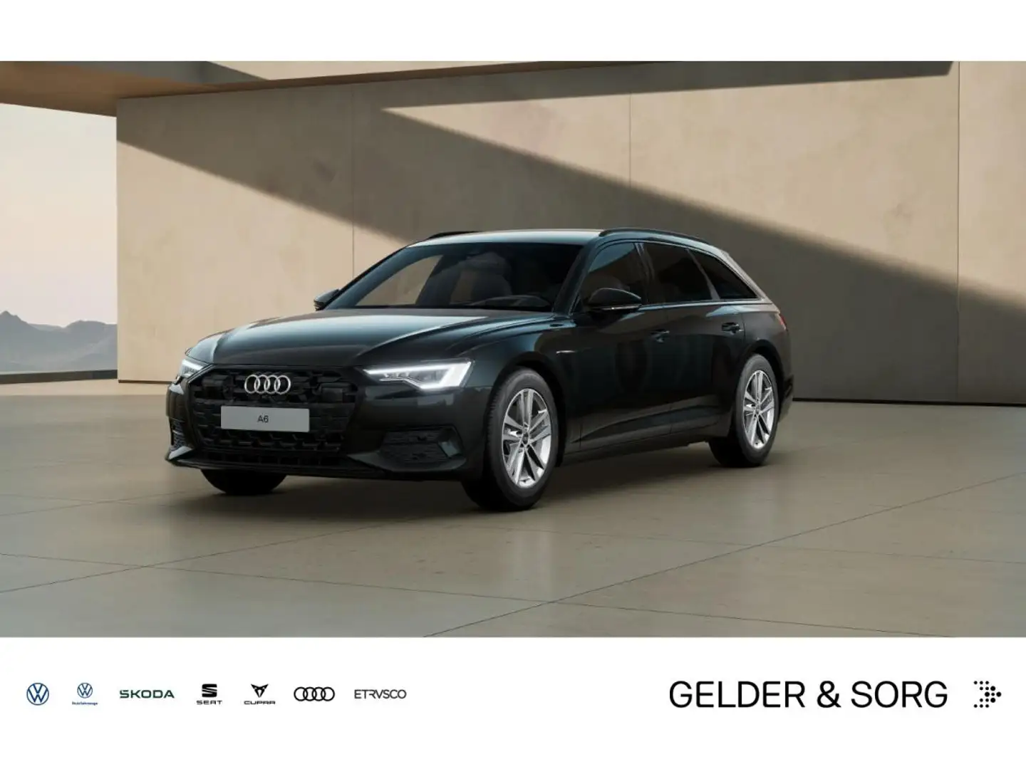 Audi A6 Avant 40 TDI Matrix*Sound*HuD*Virtual Schwarz - 1