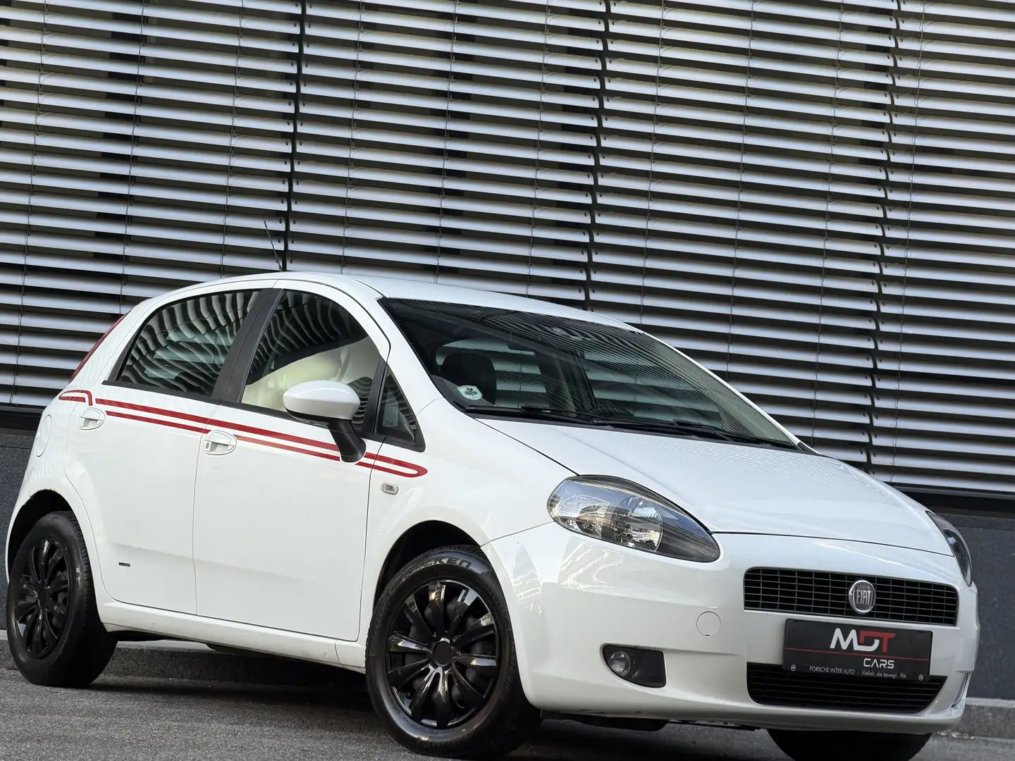 Fiat Grande Punto 1.4 8V Racing|PICKERL NEU|KLIMA|2.BESITZ Weiß - 2