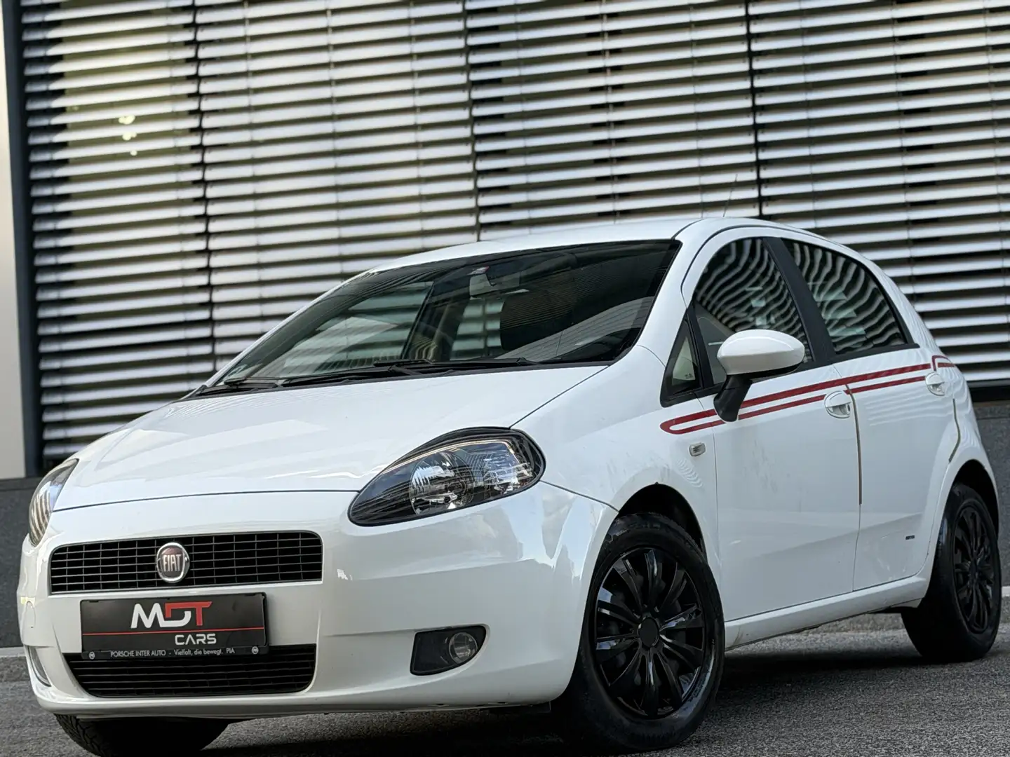 Fiat Grande Punto 1.4 8V Racing|PICKERL NEU|KLIMA|2.BESITZ Weiß - 1