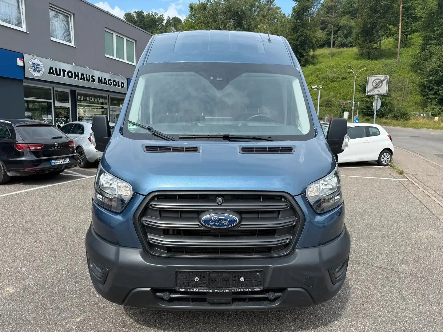 Ford Transit Kasten 330 L3 Trend VA MH AHK Kam SHZ Bleu - 2