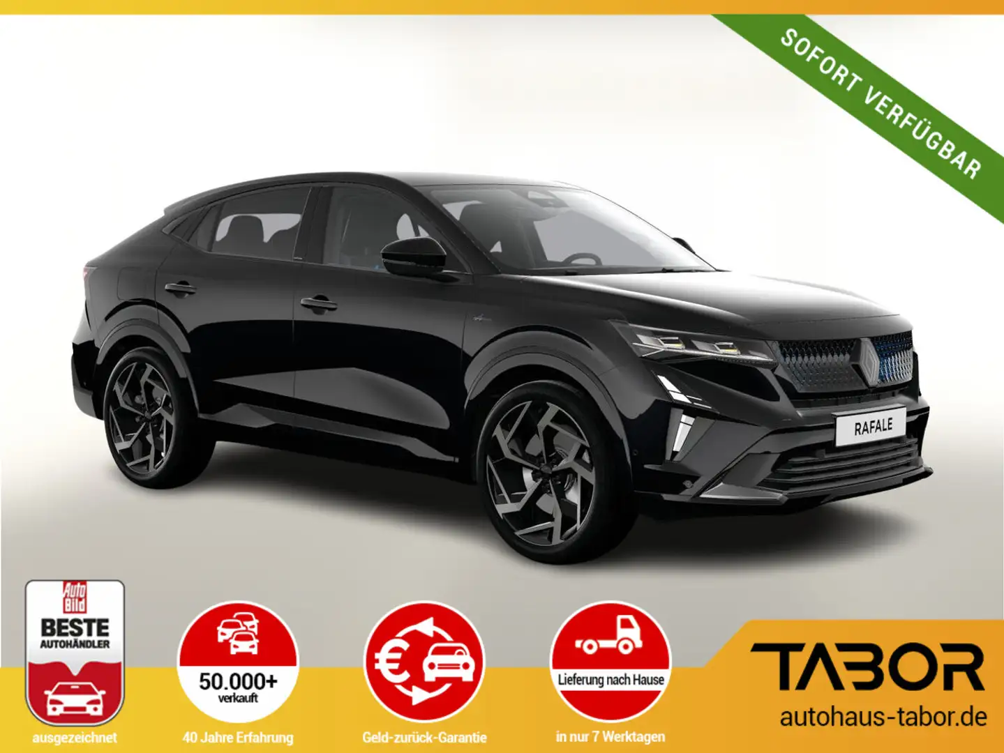 Renault Rafale 1.2 PHEV 300 Atelier Alpine Pano H/K HUD Czarny - 1