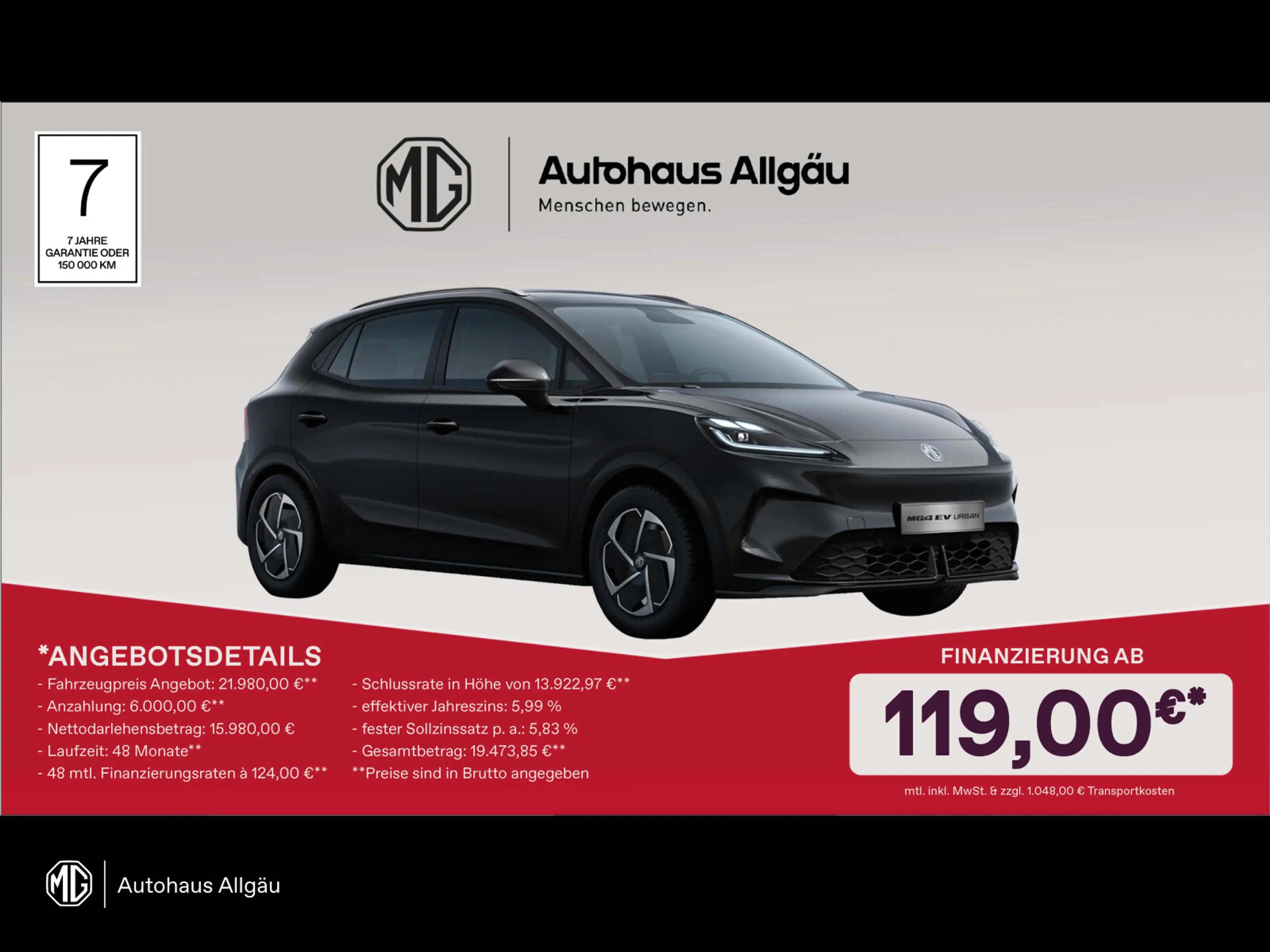 MG MG4 54kWh Comfort NEUES MODELL - Shz Lenkhz