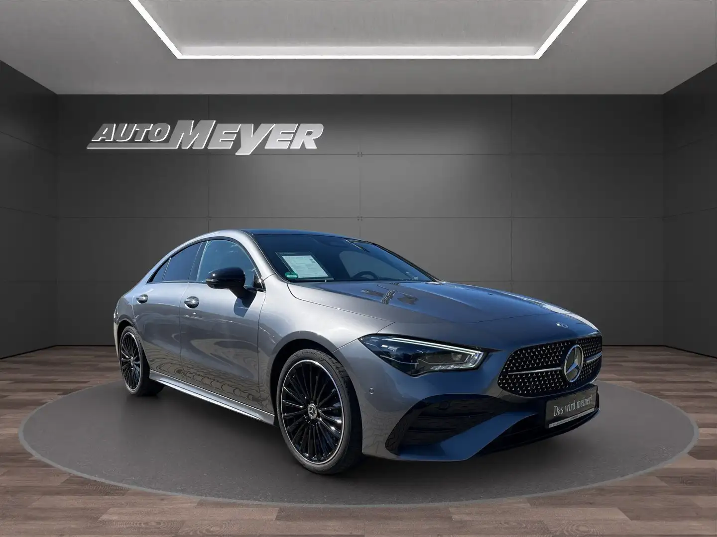 Mercedes-Benz CLA 250 4M AMG PREM PLUS+NIGHT+PANO+DISTR+HUD+++ Gris - 2