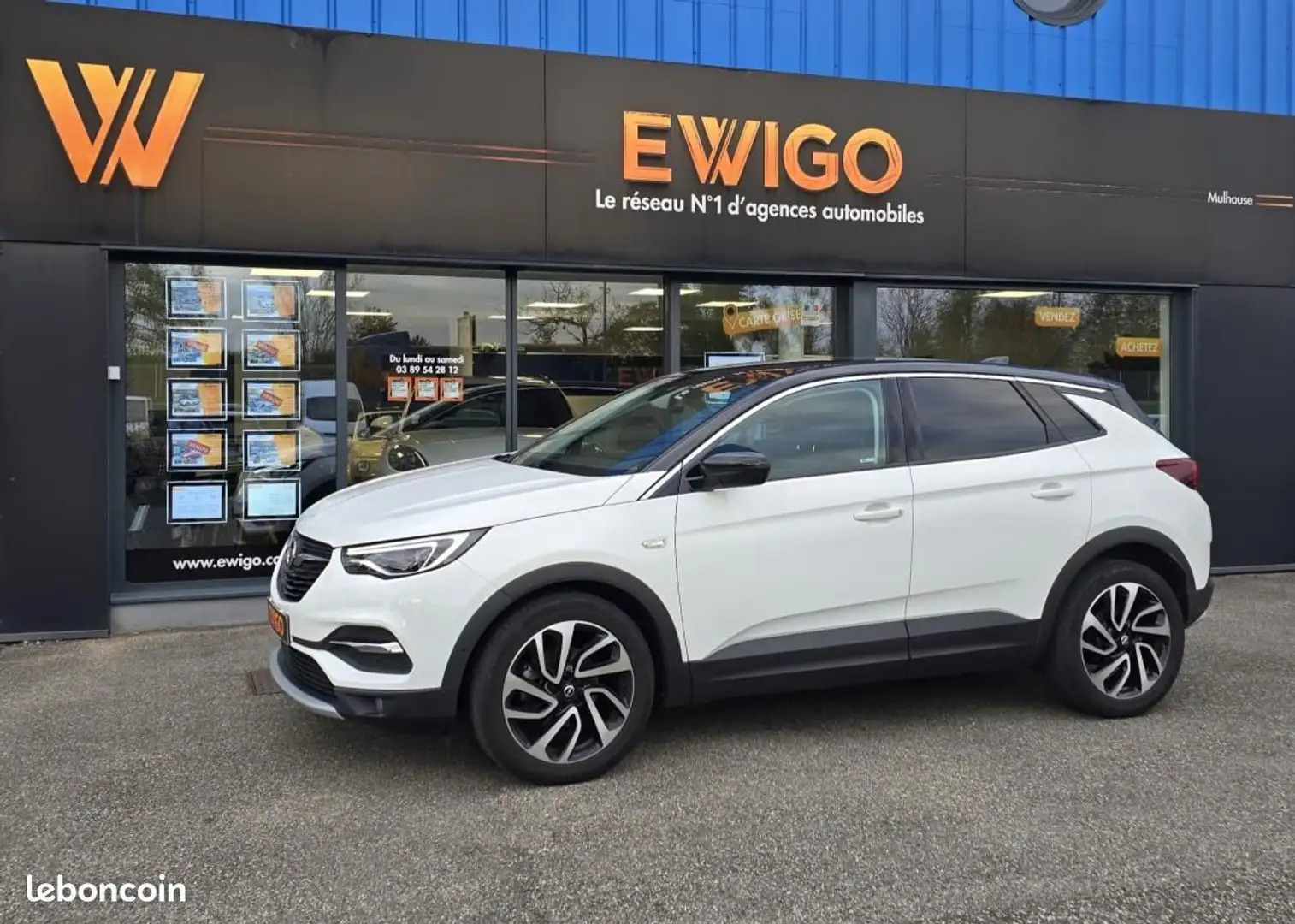 Opel Grandland X 1.2 TURBO 130ch ULTIMATE TOIT PANO-DENON-SIEGES PARE BRISE VOLANT CHAUFFANTS Wit - 1