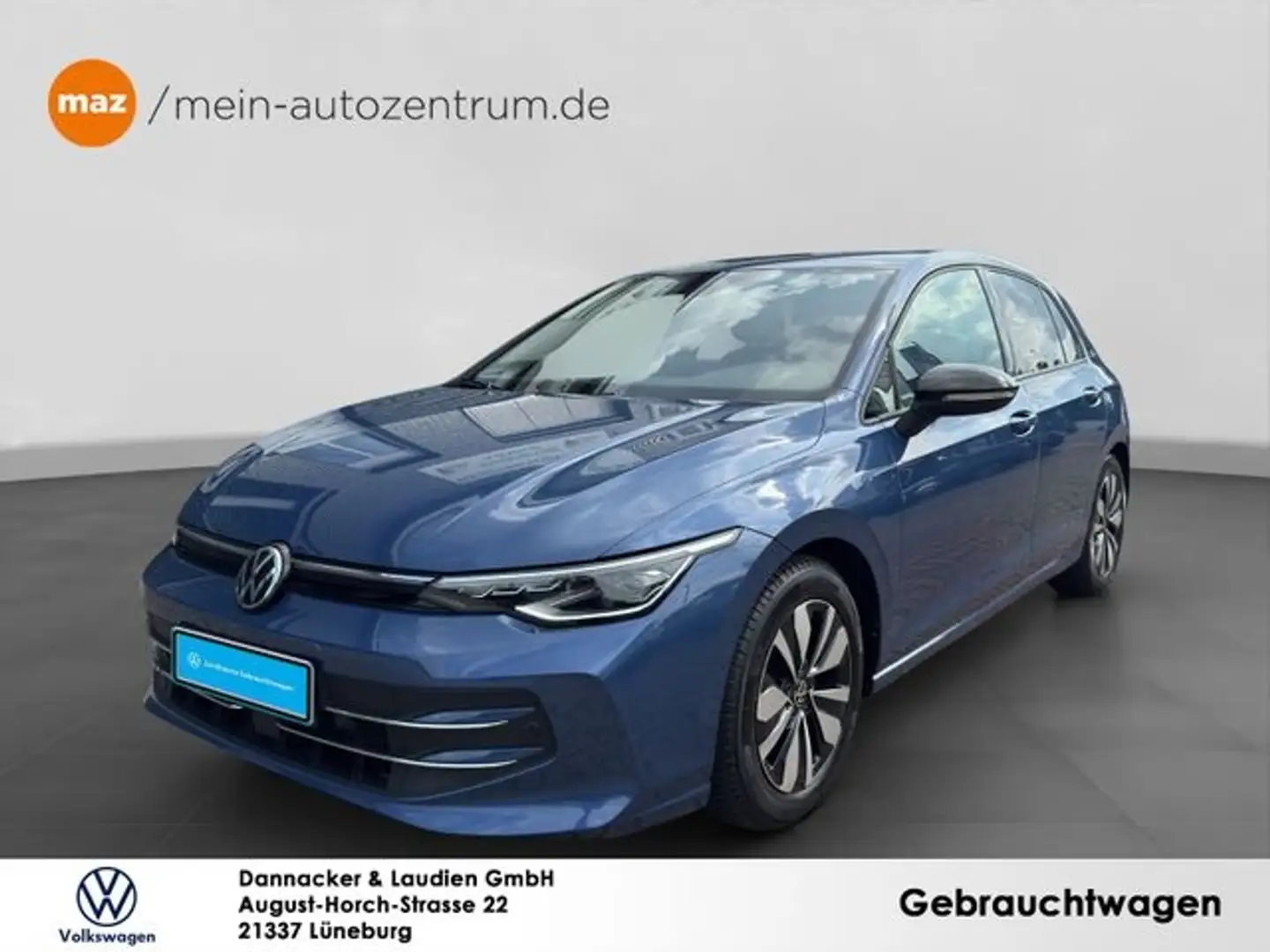Volkswagen Golf VIII 1.5 TSI Goal Alu Matrix-LED AHK Navi A Blau - 2
