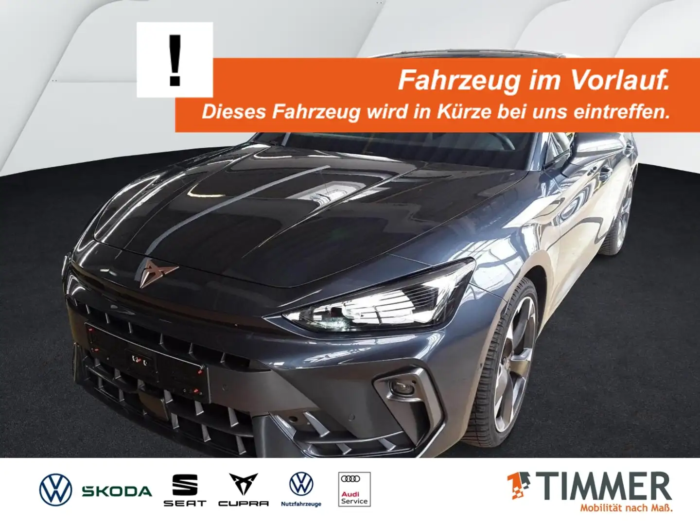 CUPRA Leon 2.0 TDI DSG +LED +ACC +RKAM +NAVI +SHZ +18" +APP- Grau - 1