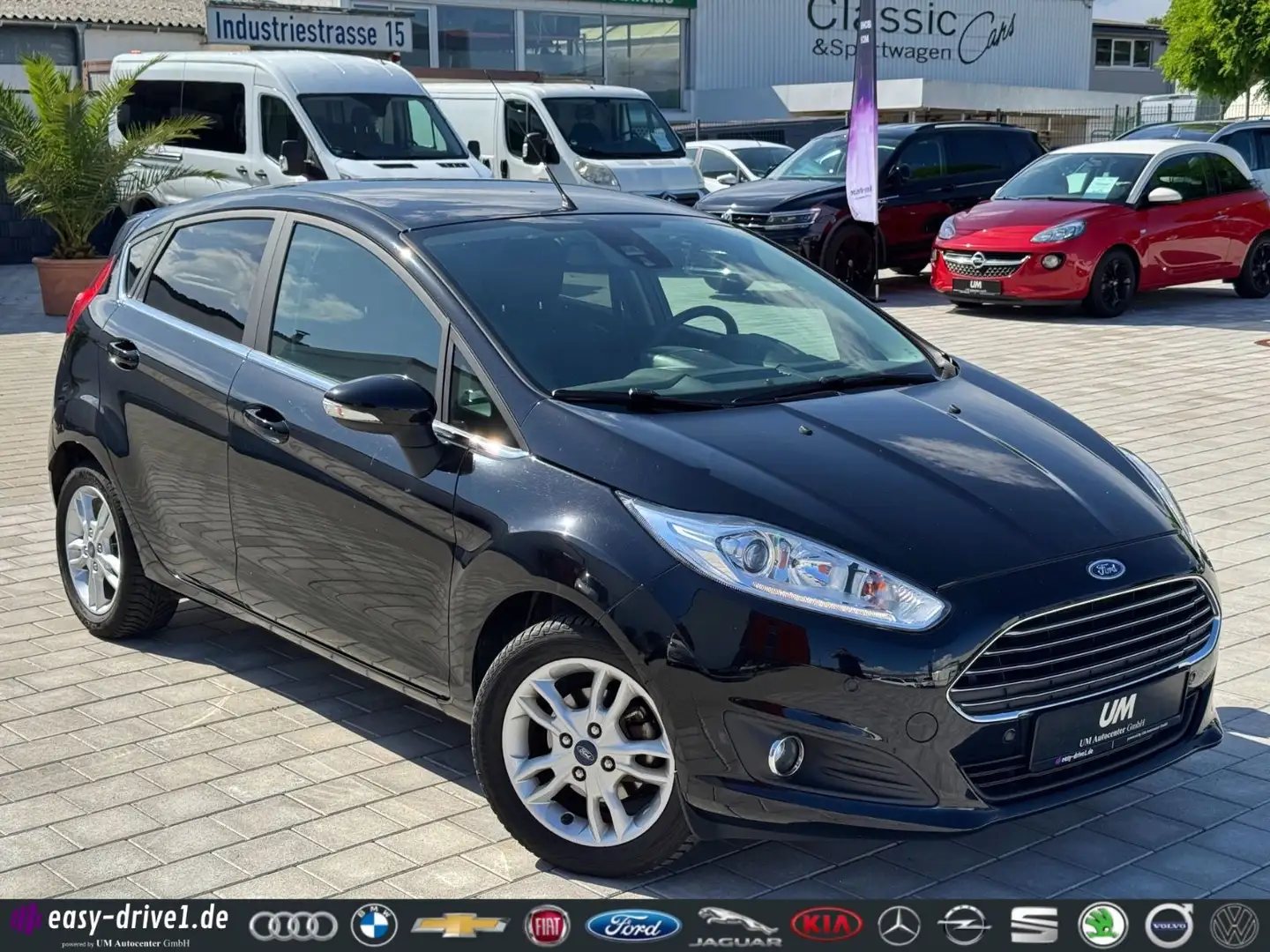 Ford Fiesta Titanium/SHZ/PDC/NAVI/FRONTSCHEIBENHZG/CE Negro - 1