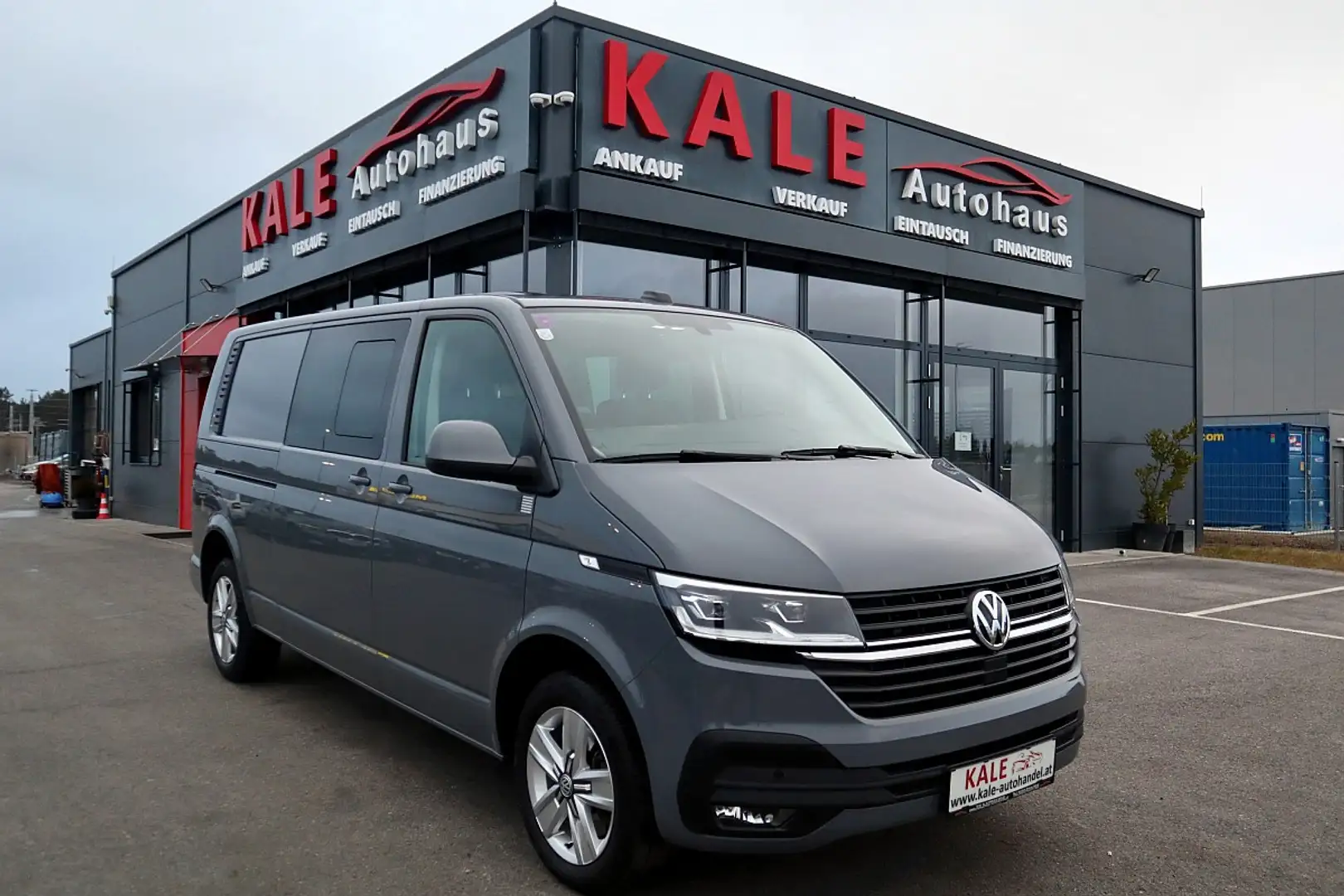 Volkswagen T6.1 Transporter T6.1 Kastenwagen Plus LR 2,0 TDI DSG *1.Besitz*... Grau - 1