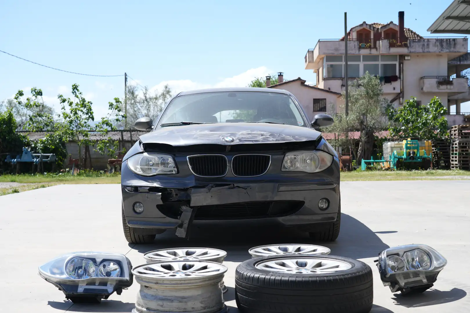 BMW 120 Serie 1 E87 2004 120d Futura Gri - 2