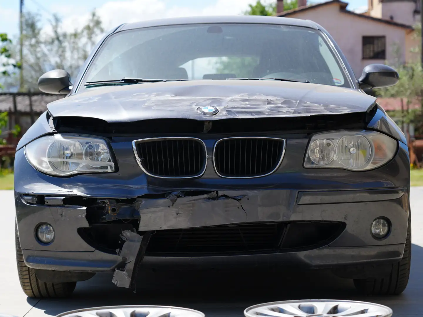 BMW 120 Serie 1 E87 2004 120d Futura Gri - 1