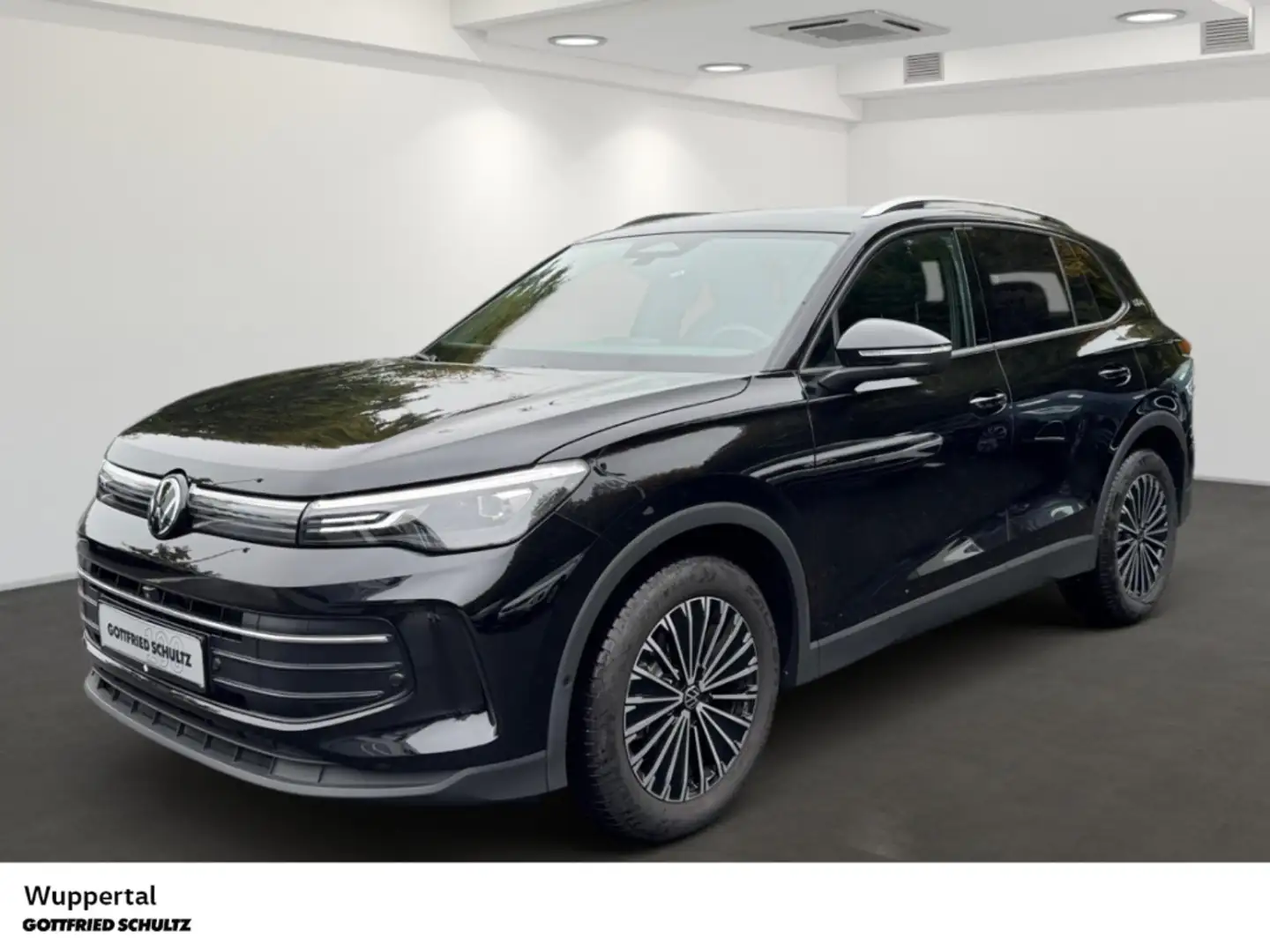 Volkswagen Tiguan 1.5 eTSI Goal DSG AHK ACC LED SHZ PDC LM Schwarz - 1