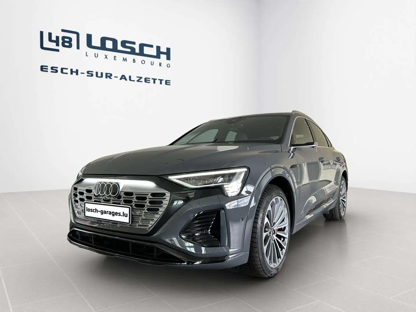 Audi Q8 e-tron etron S line Gris - 2