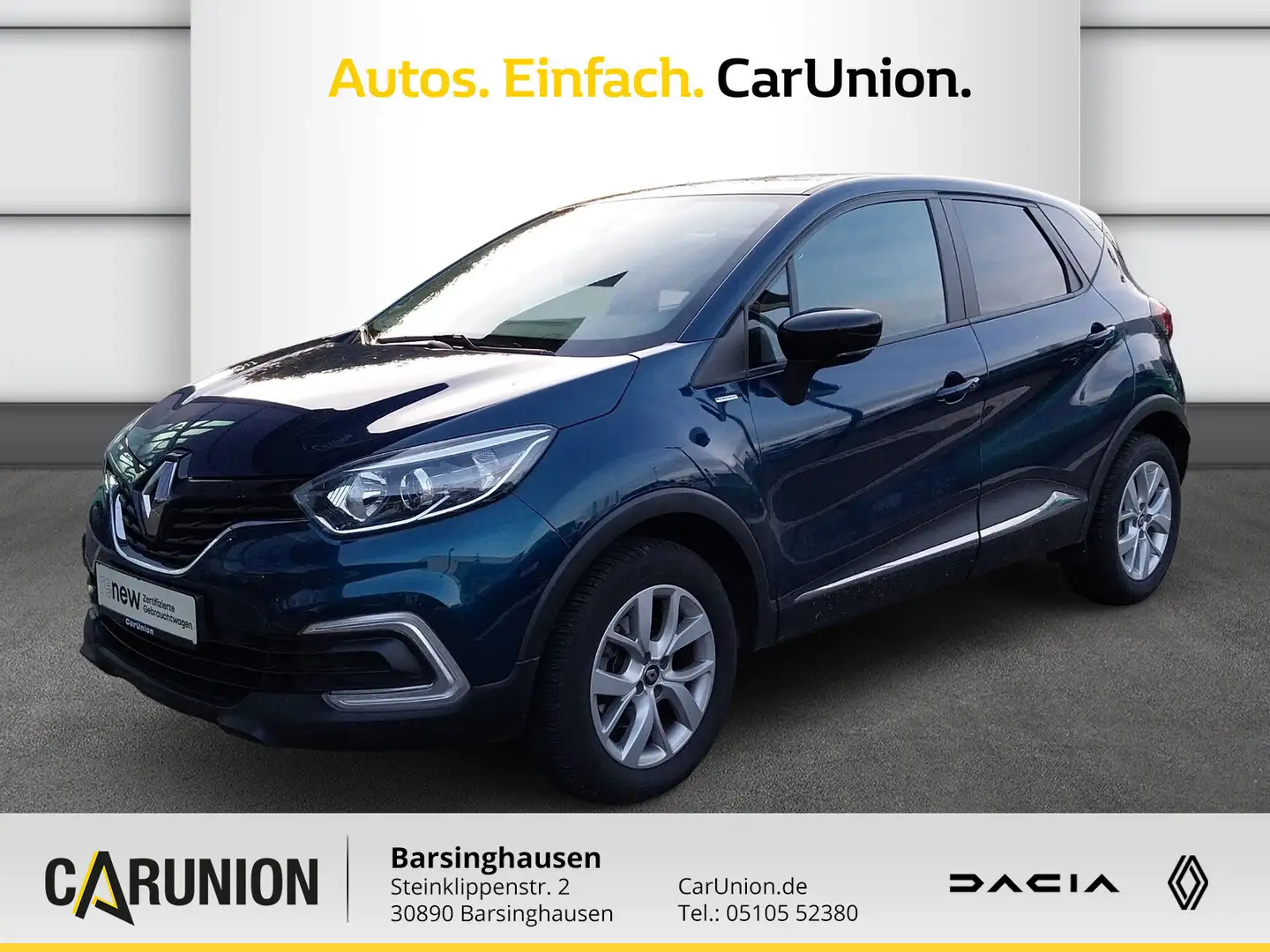 Renault Captur Limited TCE 130 Blau - 1