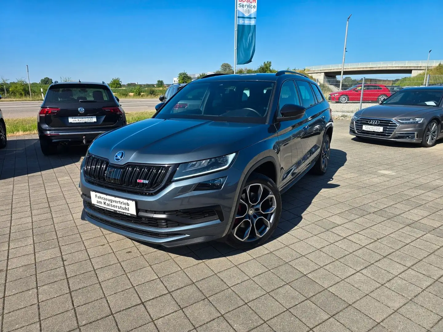 Skoda Kodiaq RS 4x4 DSG ACCLED AHK 360* 4SHZ Grau - 1