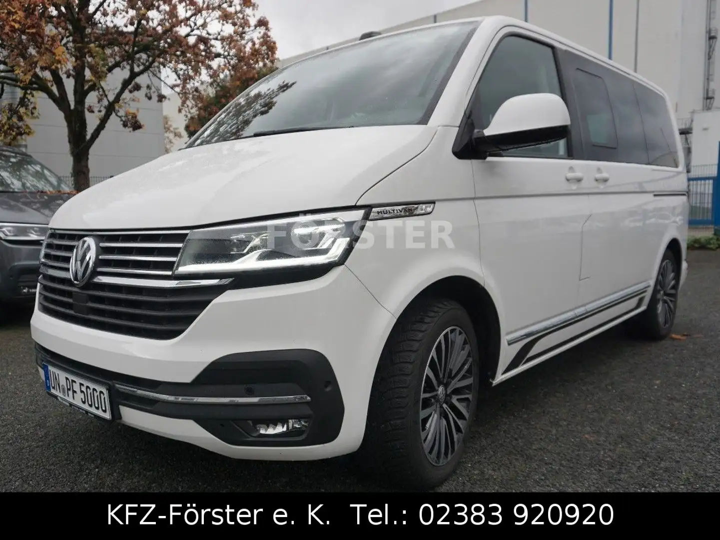 Volkswagen T6 Multivan T6.1 Multivan Highline DSG Mwst Standheizung AHK Weiß - 1