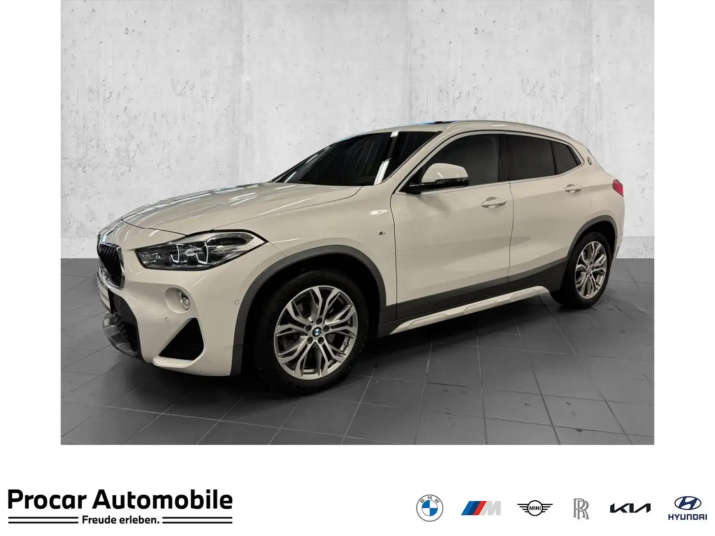 BMW X2 xDrive20d M Sport HUD PANO AHK NAVI LED LM Wit - 1
