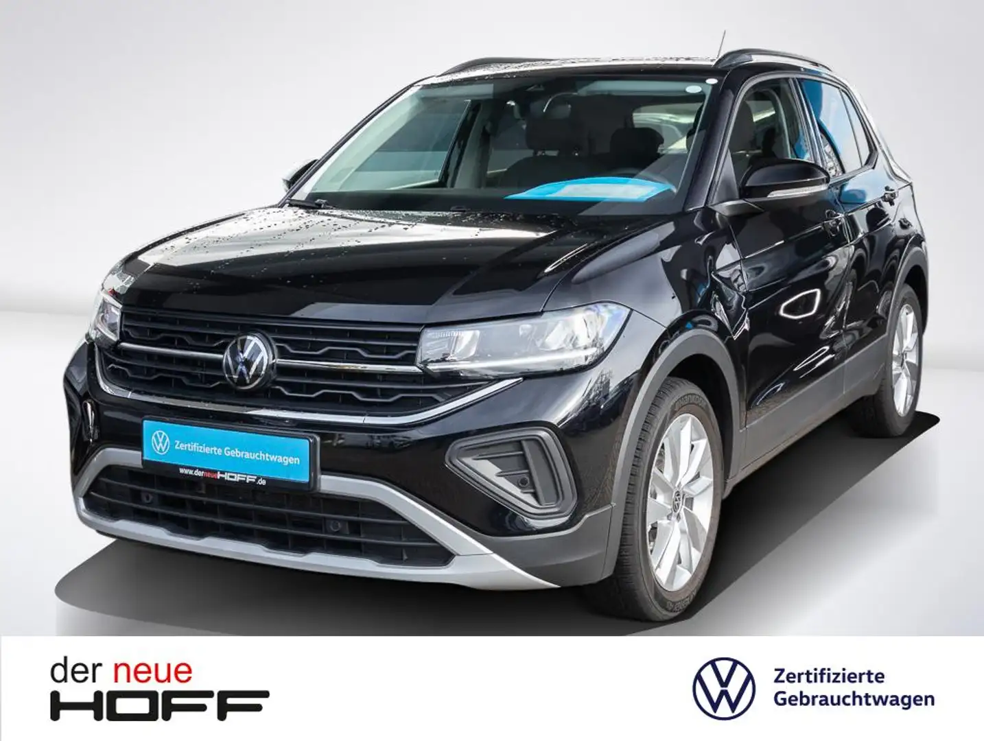 Volkswagen T-Cross 1.0 TSI GOAL Navi Bluetooh LED Winterpaket Noir - 1