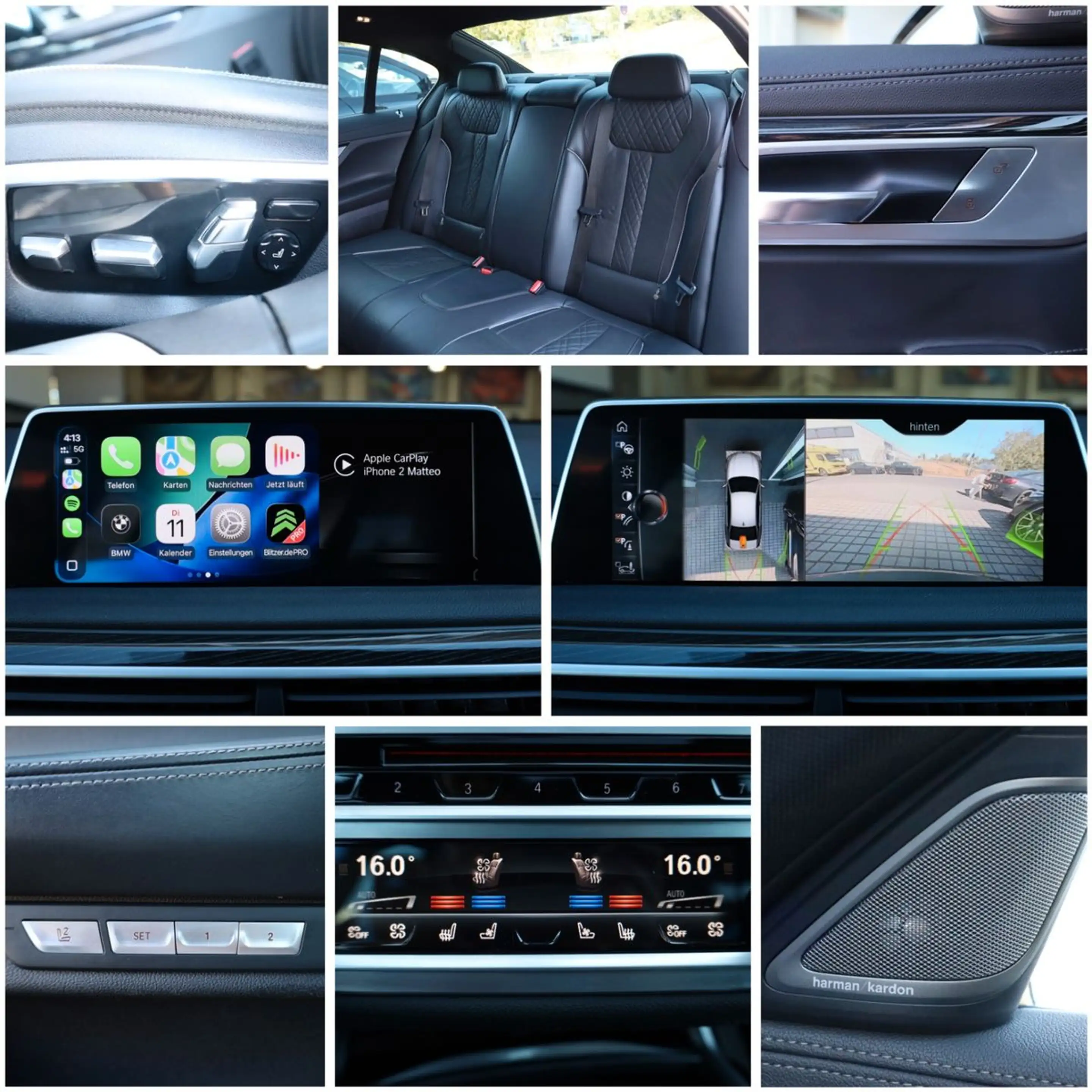 BMW 750 Li/360*/HUD/SHZ/SBL/TTW/HK/AIRMATIC/LASER/R21 — photo 15