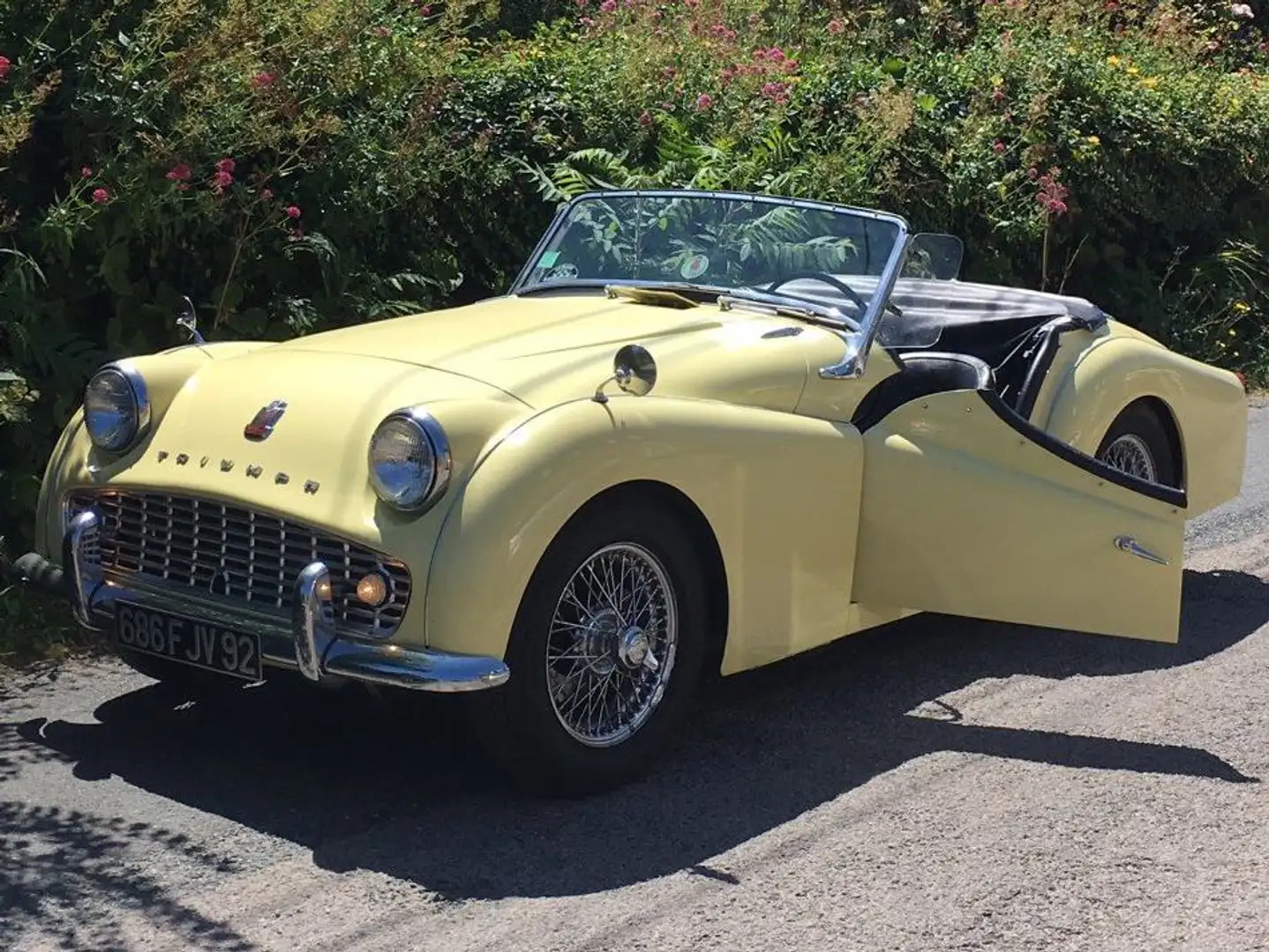 Triumph TR3 TR3A Amarillo - 2