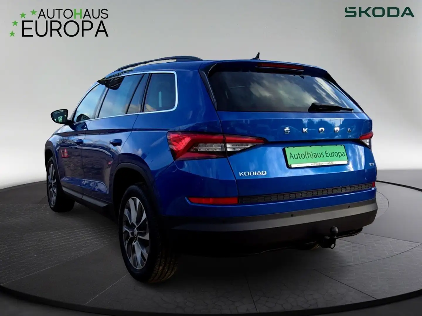 Skoda Kodiaq 2.0 TSI DSG Clever AHK ACC Pano Navi Kam 4xSHZ LHZ Blau - 2