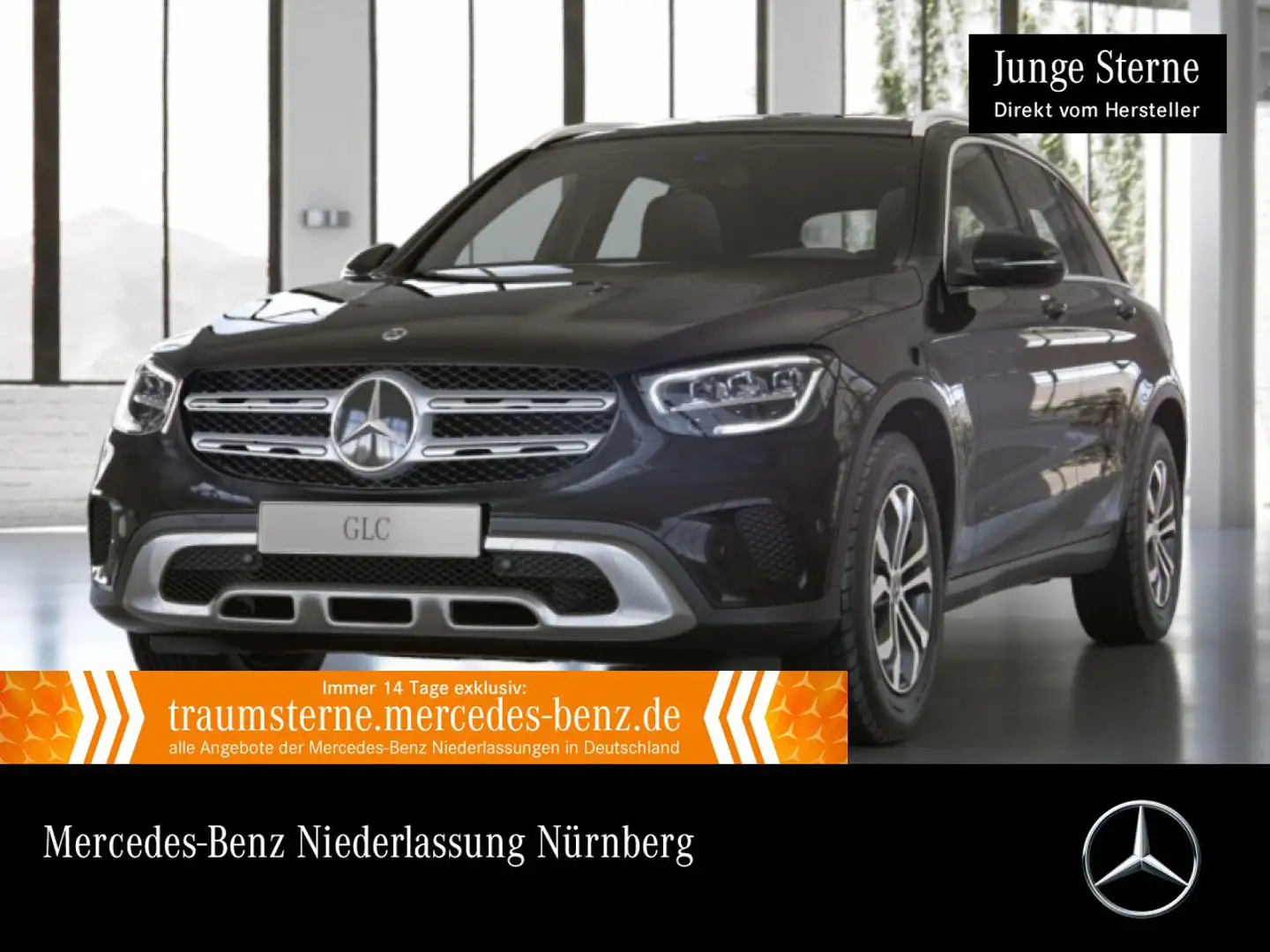 Mercedes-Benz GLC 300 4M LED+KAMERA+KEYLESS+9G Noir - 1