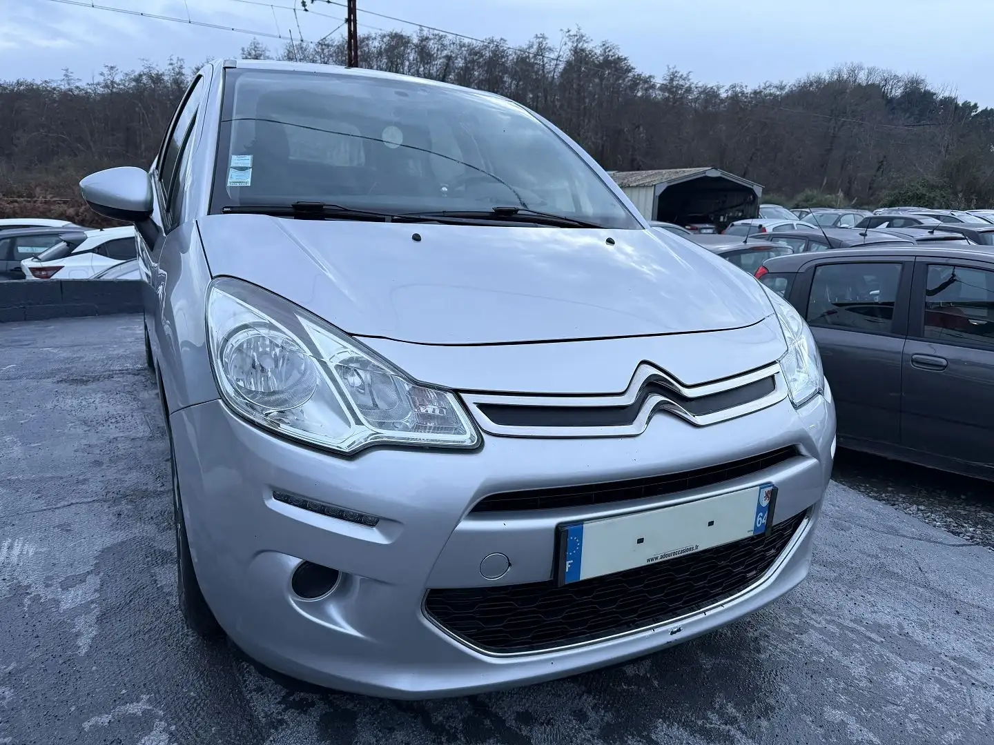 Citroen C3 HDI 70 CLUB ENTREPRISE Gris - 1