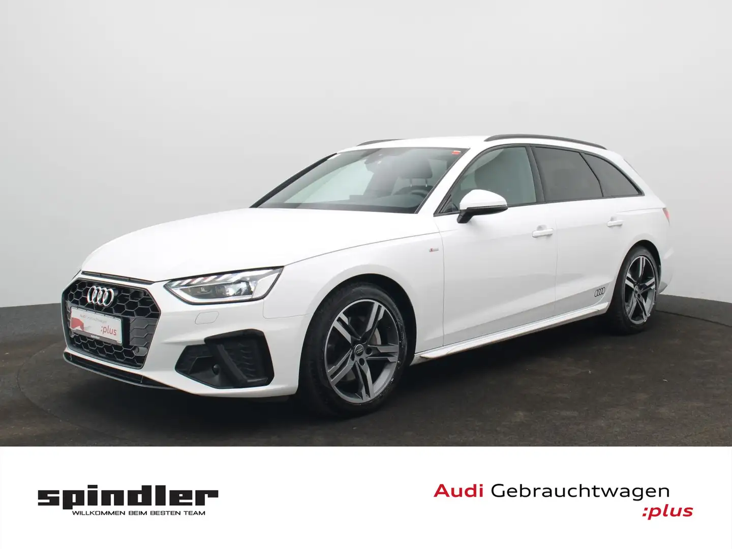 Audi A4 S-Line 40TFSI S-tronic/ Matrix, Connect Weiß - 1