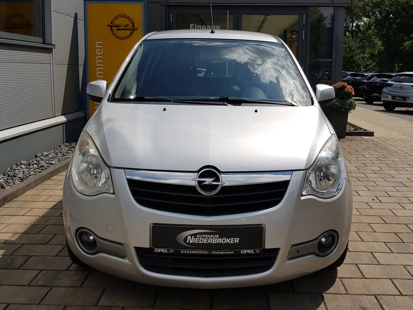 Opel Agila B Edition Automatik, Klimaanlage, Radio Argent - 2