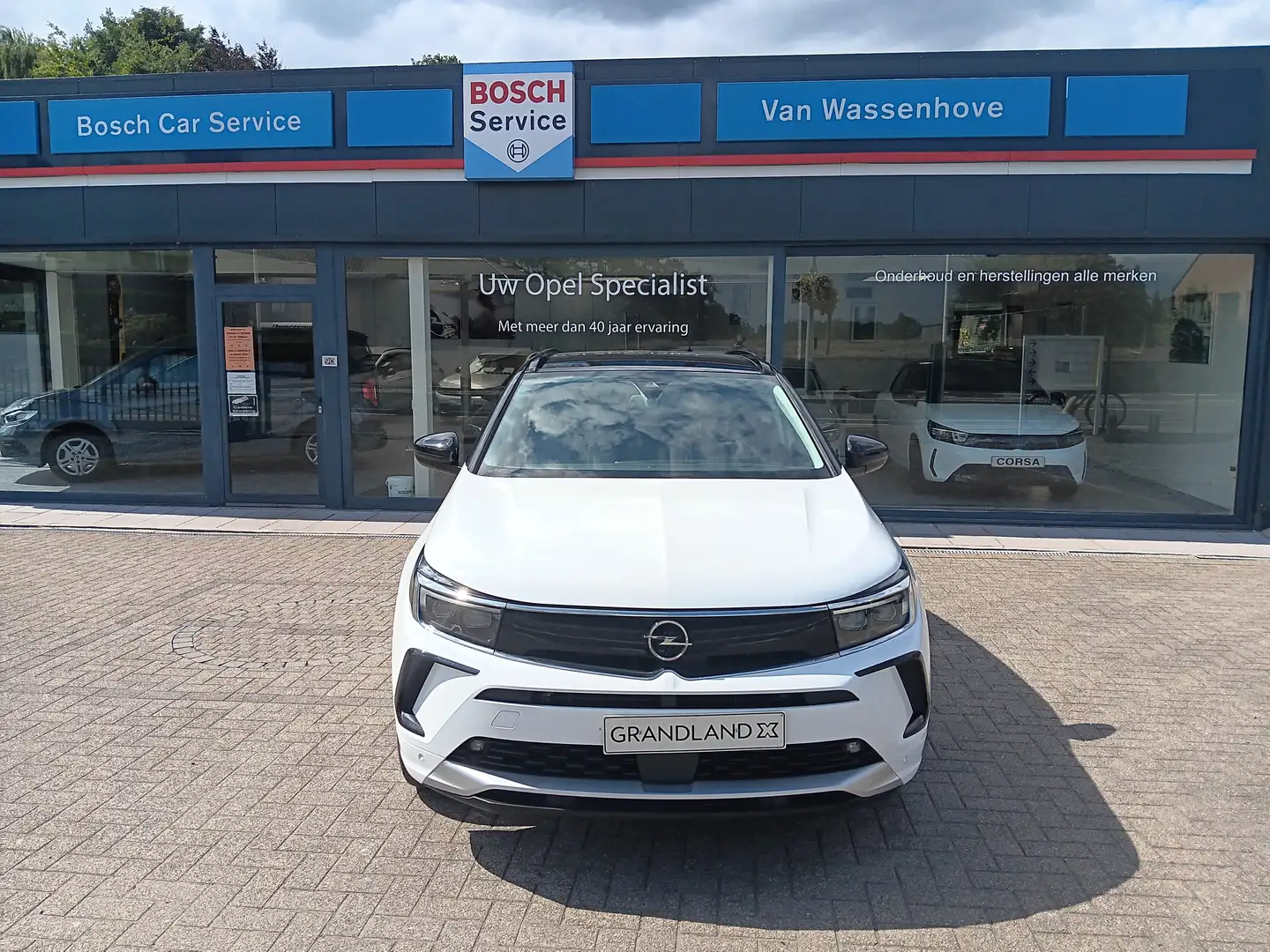 Opel Grandland Grandland Ultimate 1.2 benz Turbo automaat wit Wit - 2