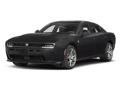 Black 2026 Dodge Charger Sedan All-Wheel Drive 8-Speed Automatic