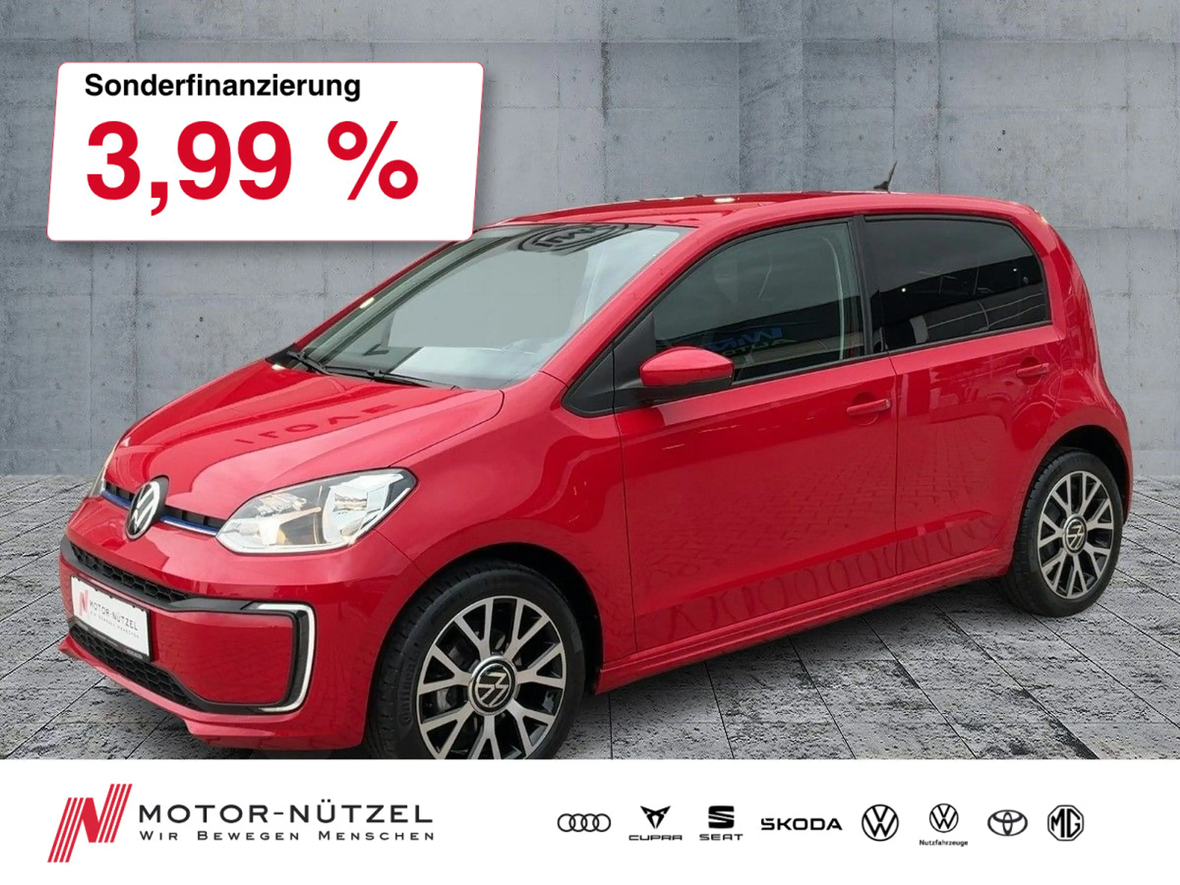 Volkswagen e-up! EDITION KLIMA+TEMPOMAT+SHZ+KAMERA+DAB+ALU